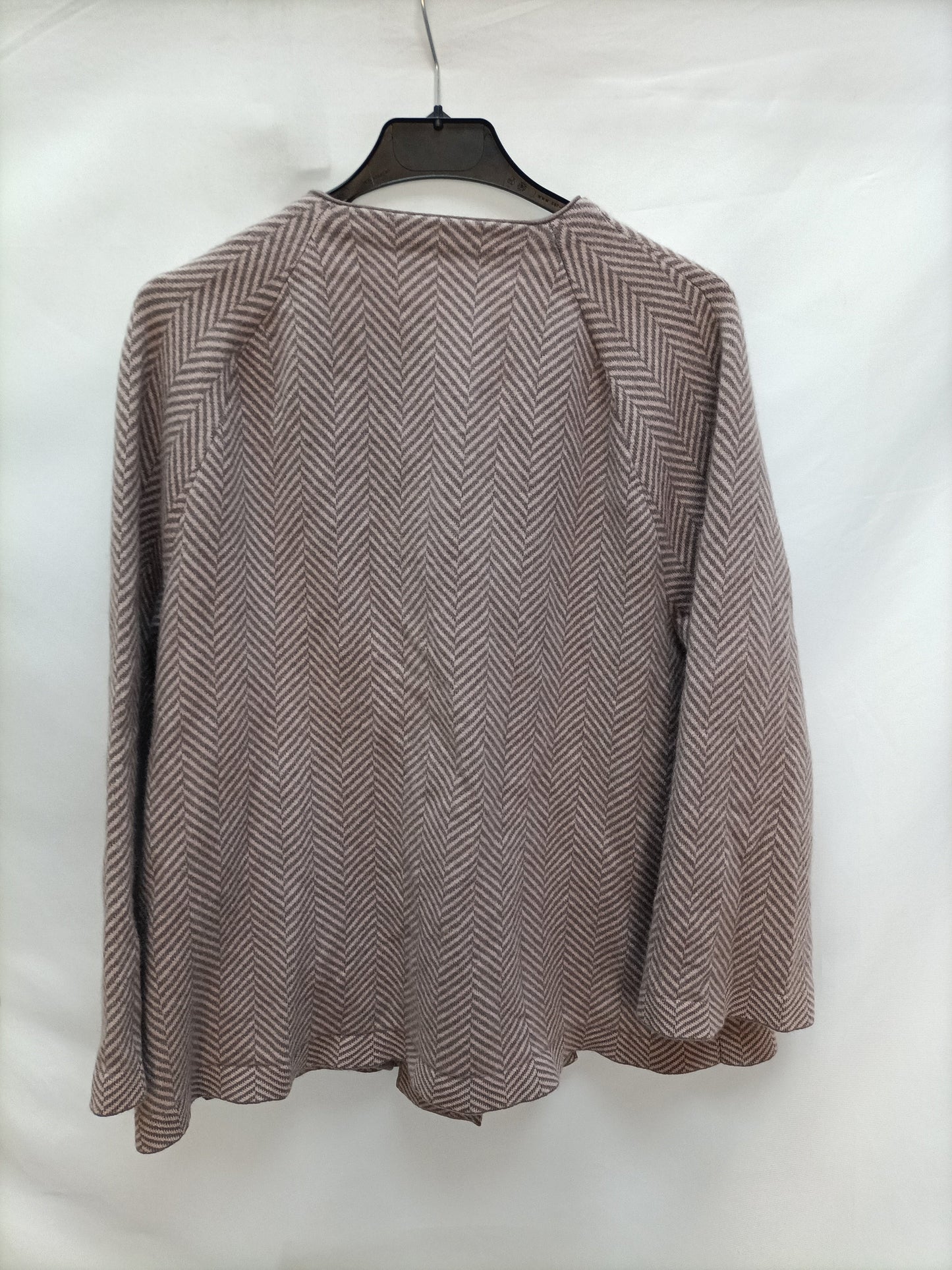 FFC. Grey and pink cardigan, size XL