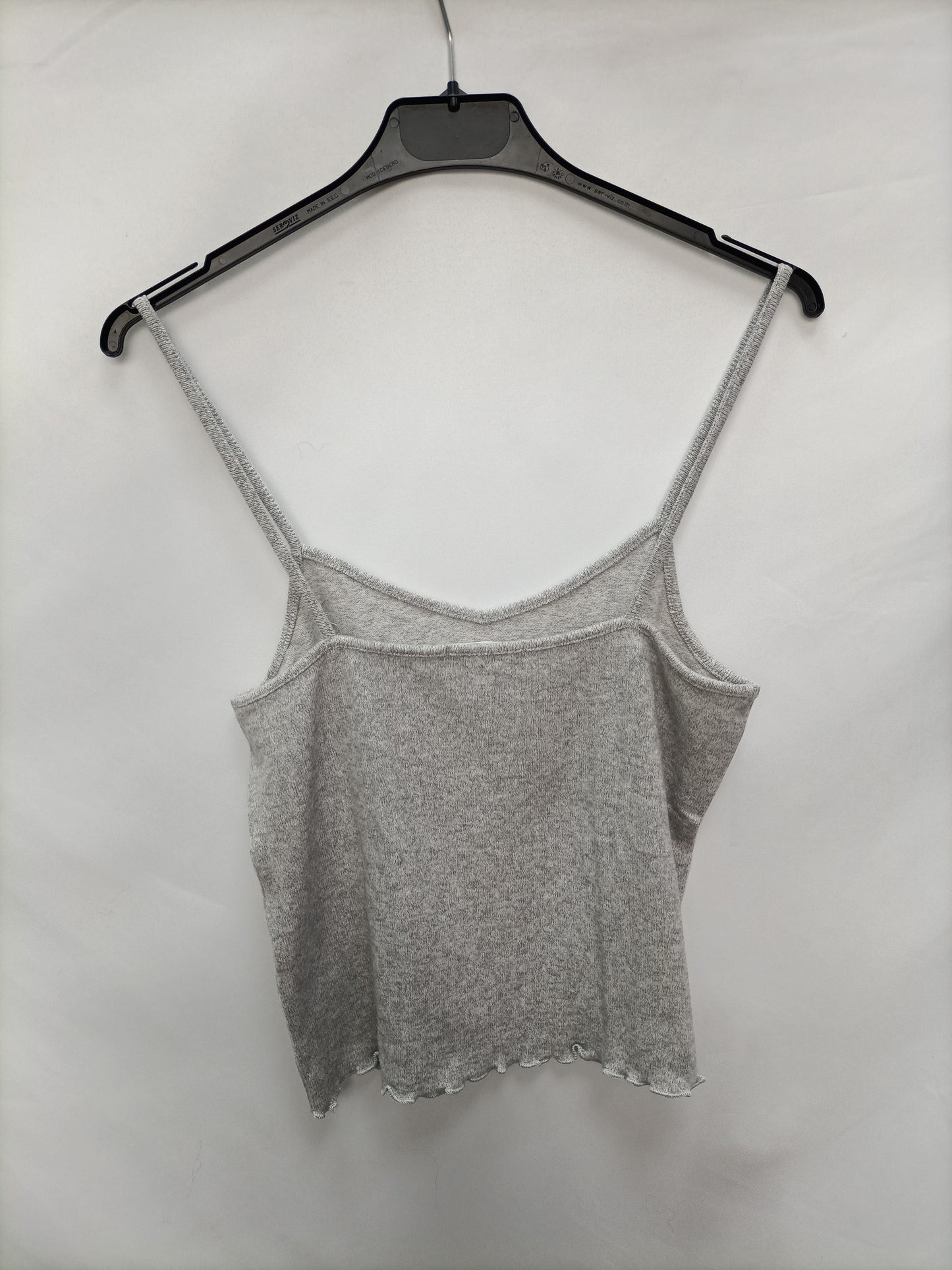 OYSHO. Top punto gris T.m