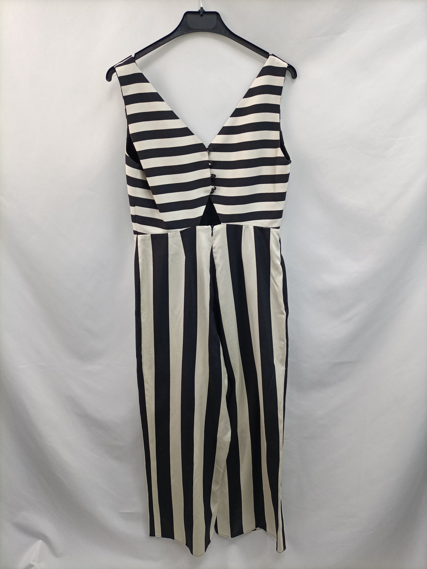 DAVID CHRISTIAN. Mono cullote rayas T.38