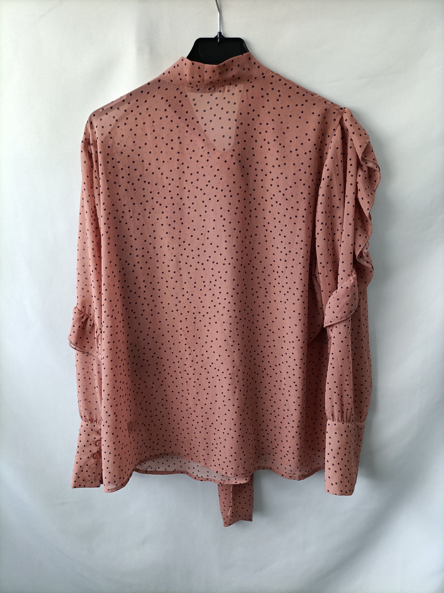 NEW COLLECTION. Blusa rosa lunares T.u(s/m)