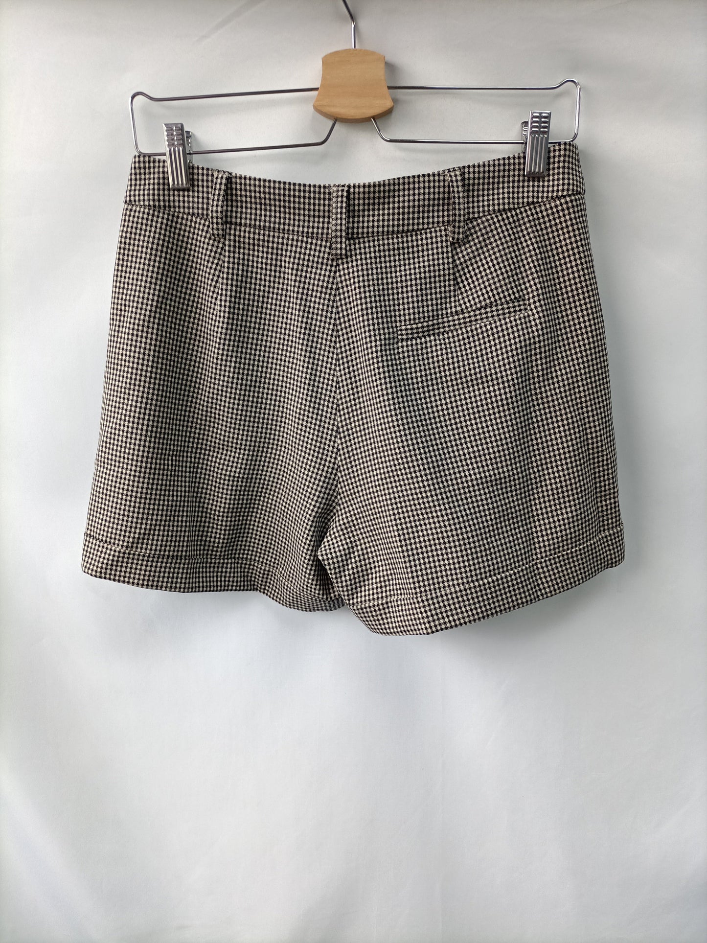 BROWNIE.Shorts vestir pata de gallo T.s