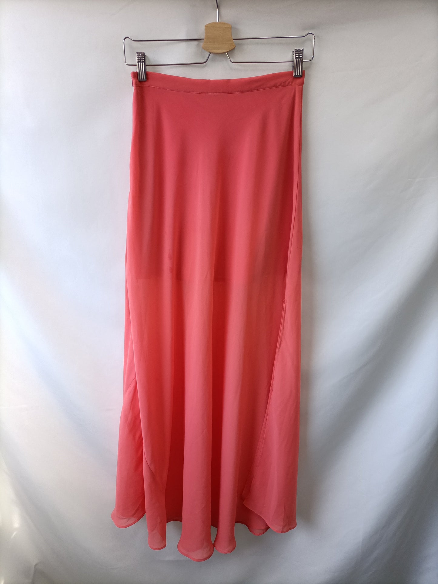 KLING. Falda larga rosa T.xs