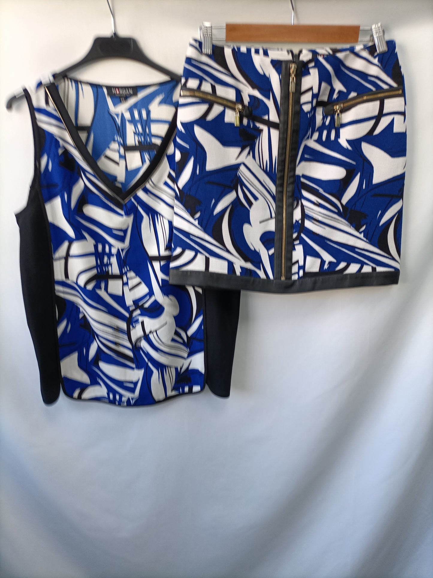 MORGAN. Top fluido estampado T.40