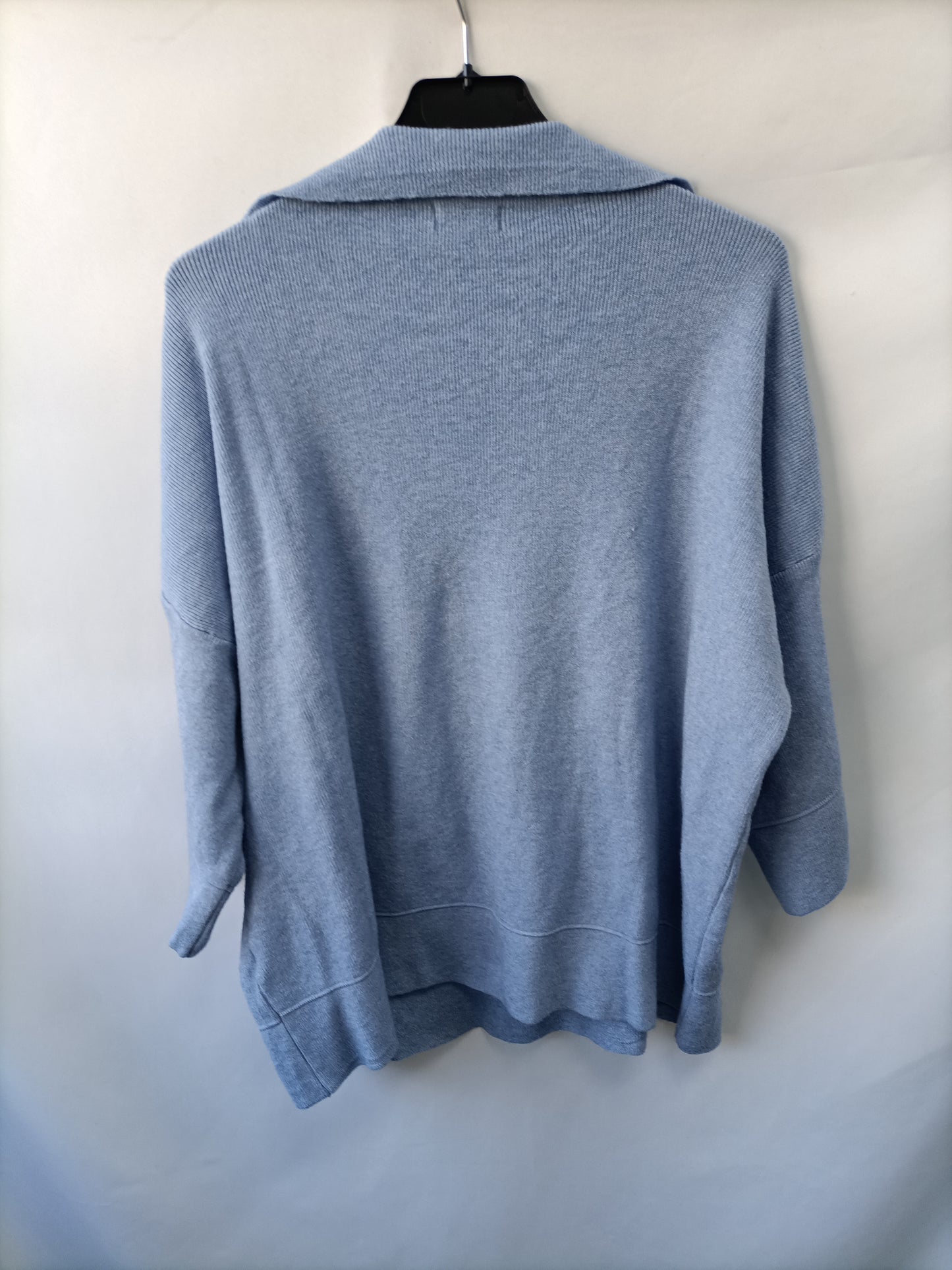 BUGANVILIA. Jersey azul polero T.u(m)