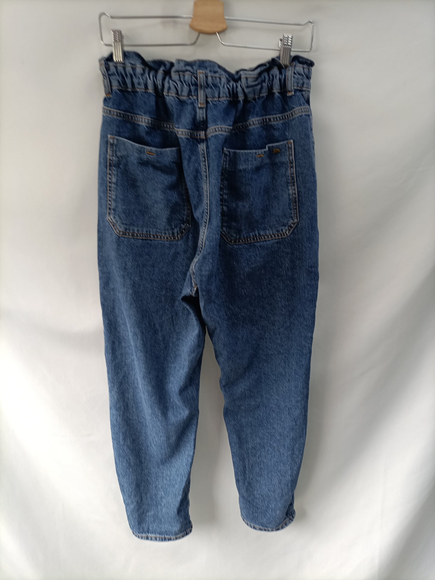 ZARA. Slouchy denim trousers, size 40