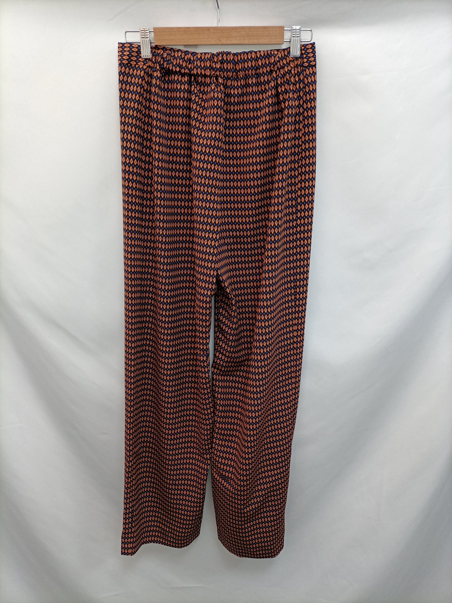IL DUO. Rhombus Palazzo pants Tu(36)