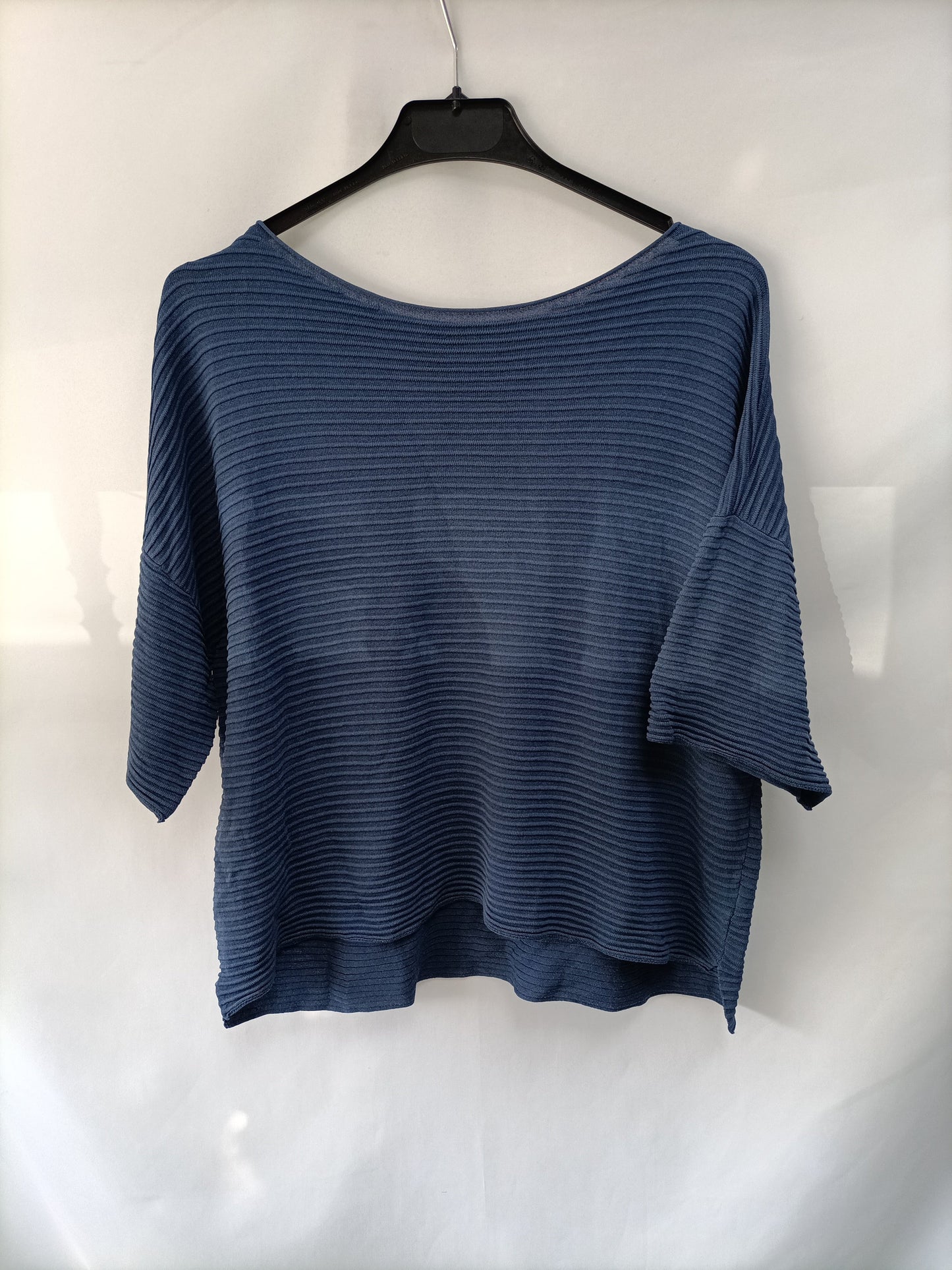 OTRAS.Camiseta azul textura T.s/m