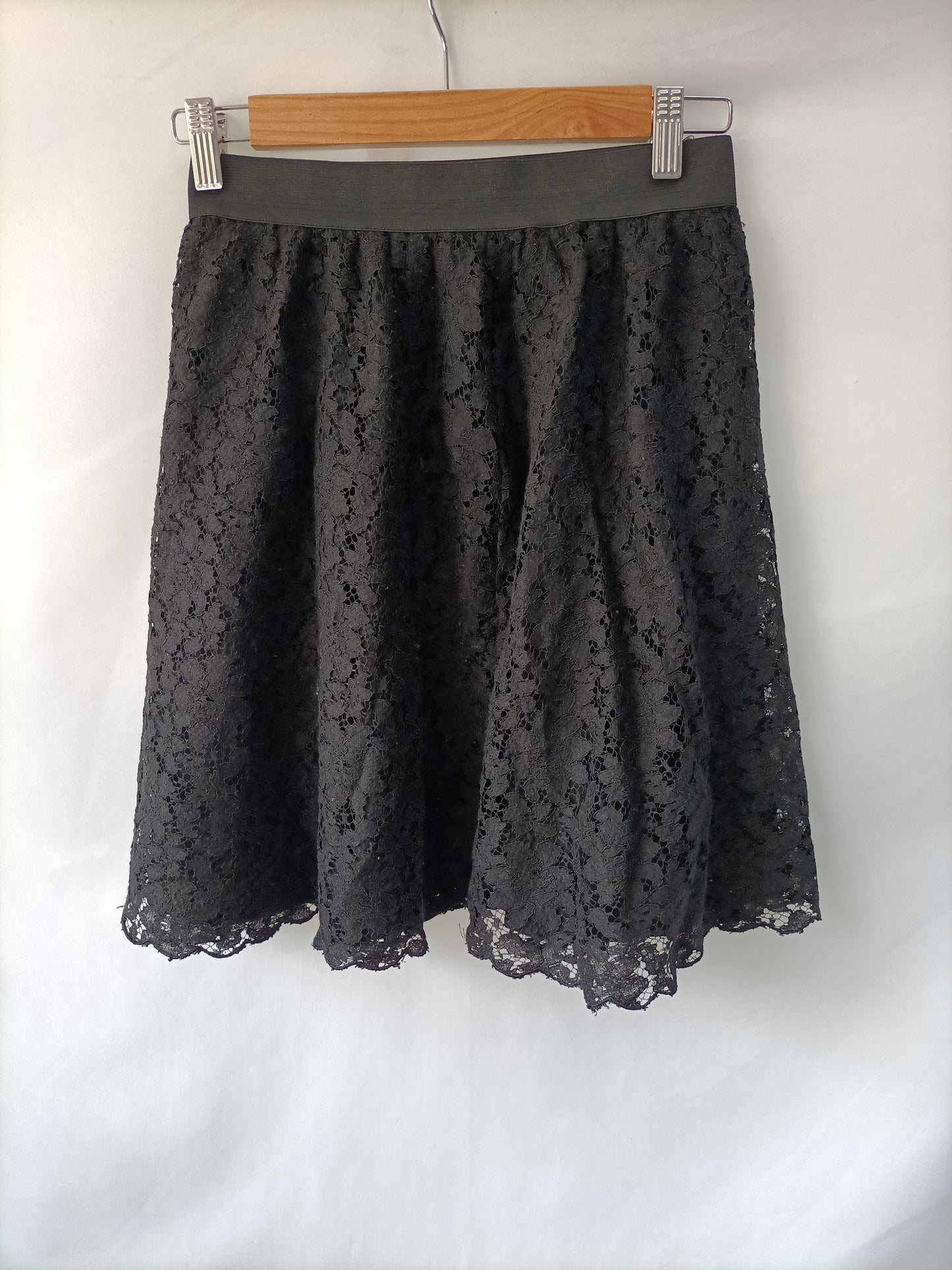 OTRAS. Falda corta encaje TU (s)