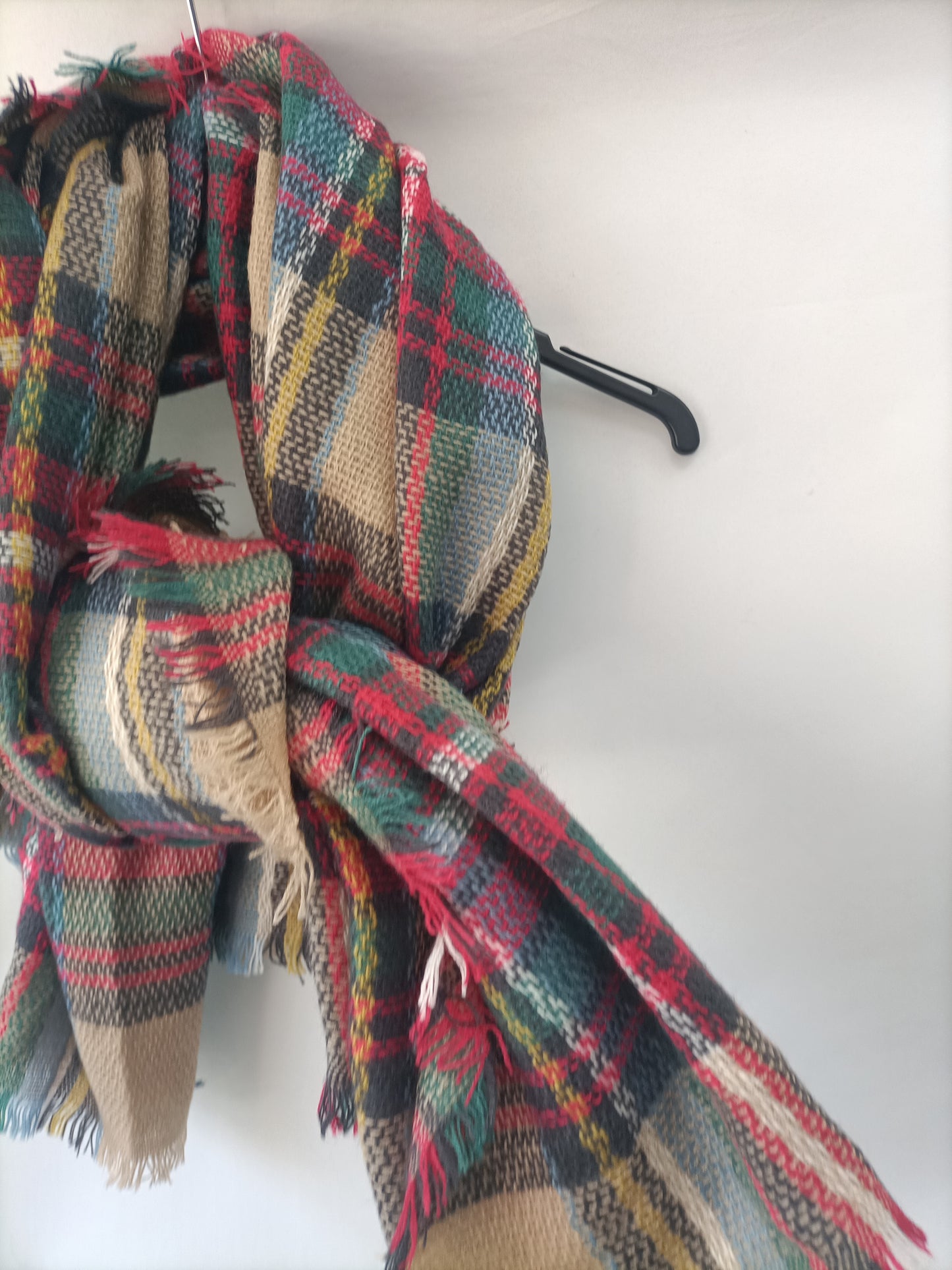 OTRAS. Bufanda cuadros T.u