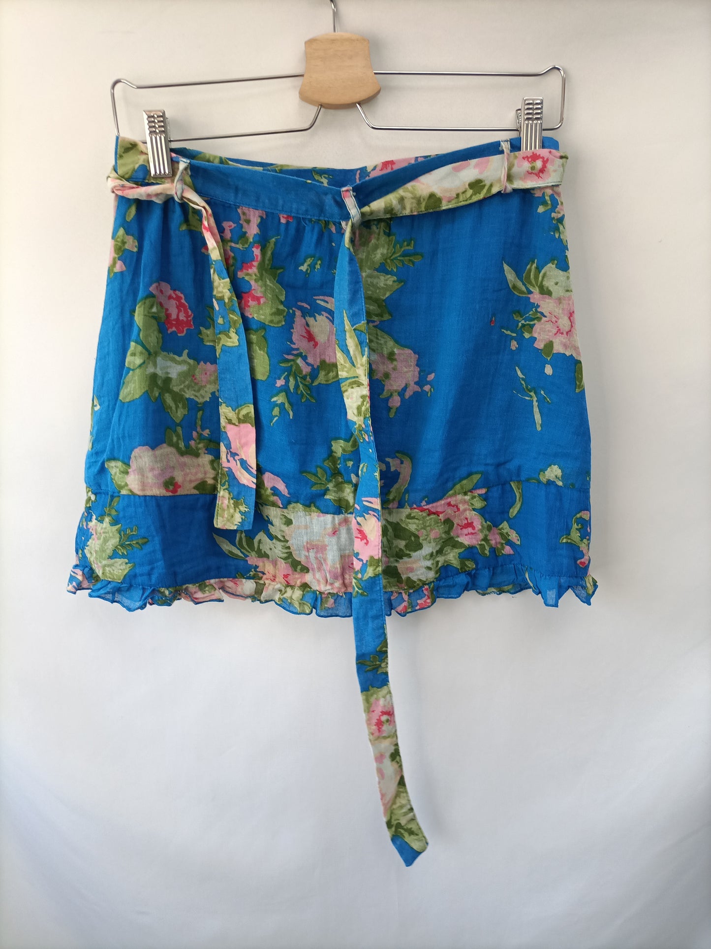 NATURA. Falda pareo flores T.m