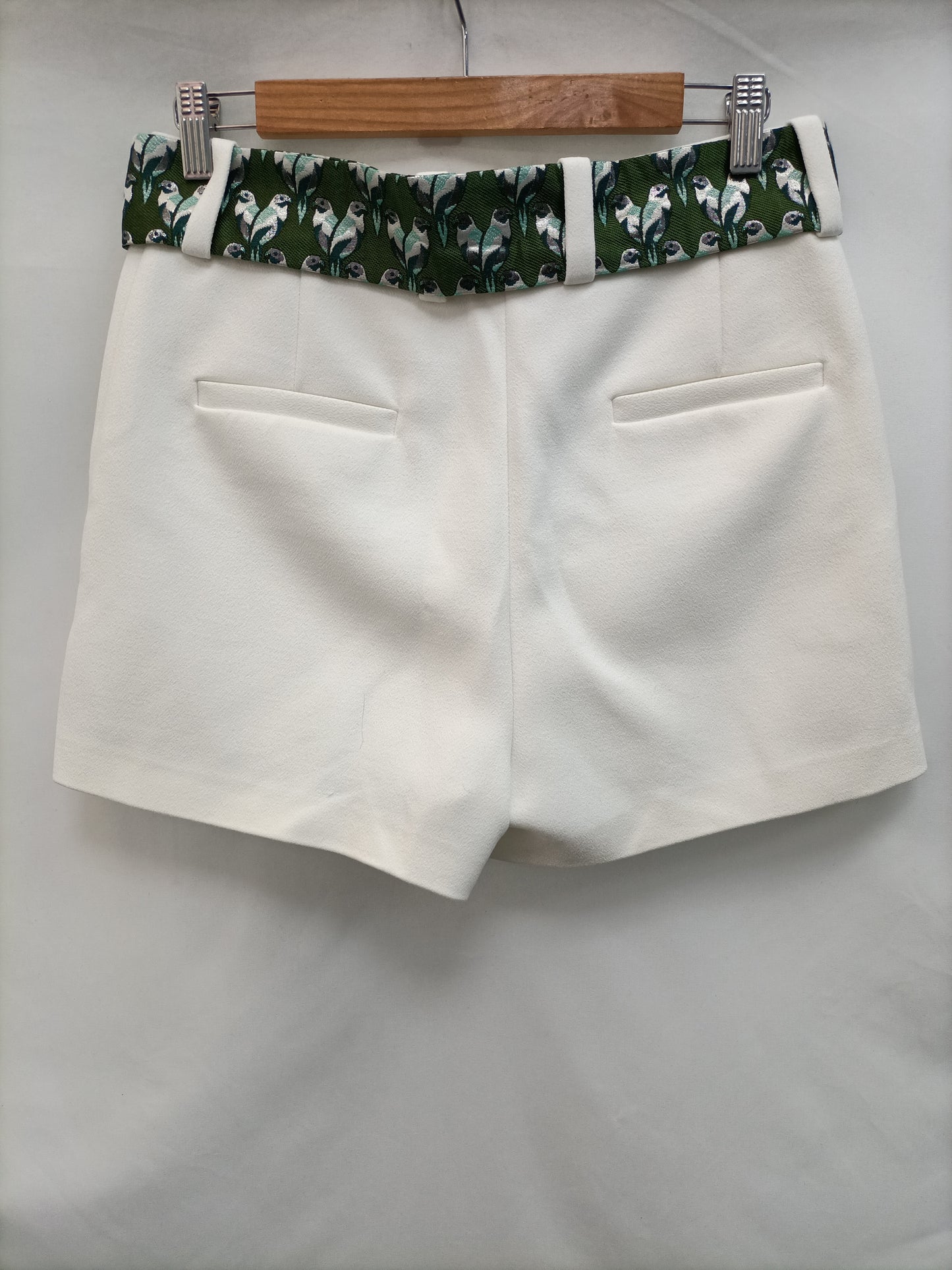 MAJE. Off-white shorts size 38