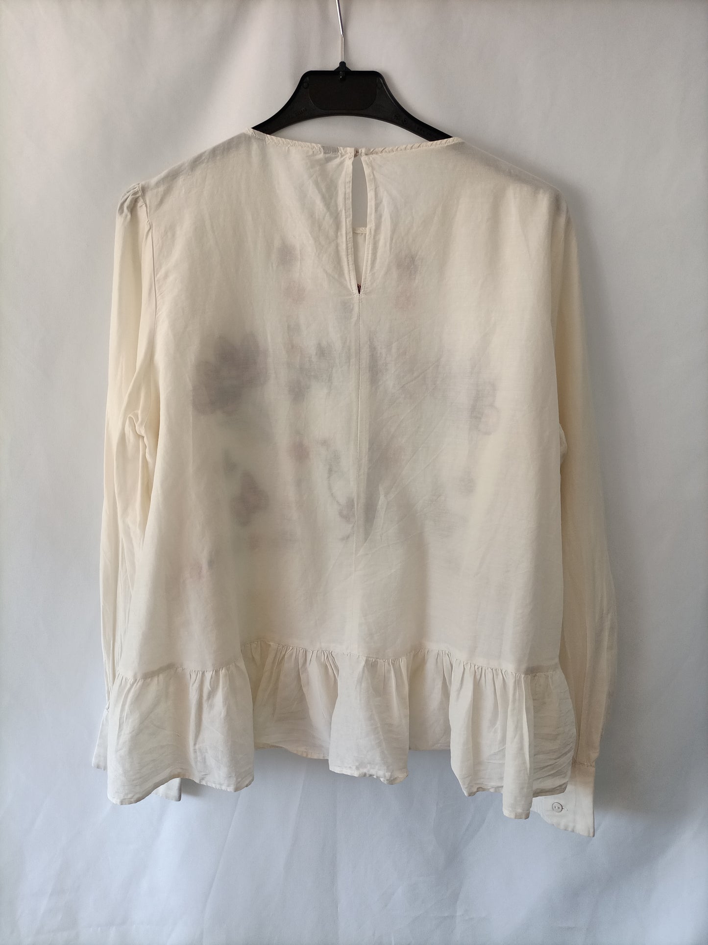 OTHERS. Beige embroidered blouse Your(s)