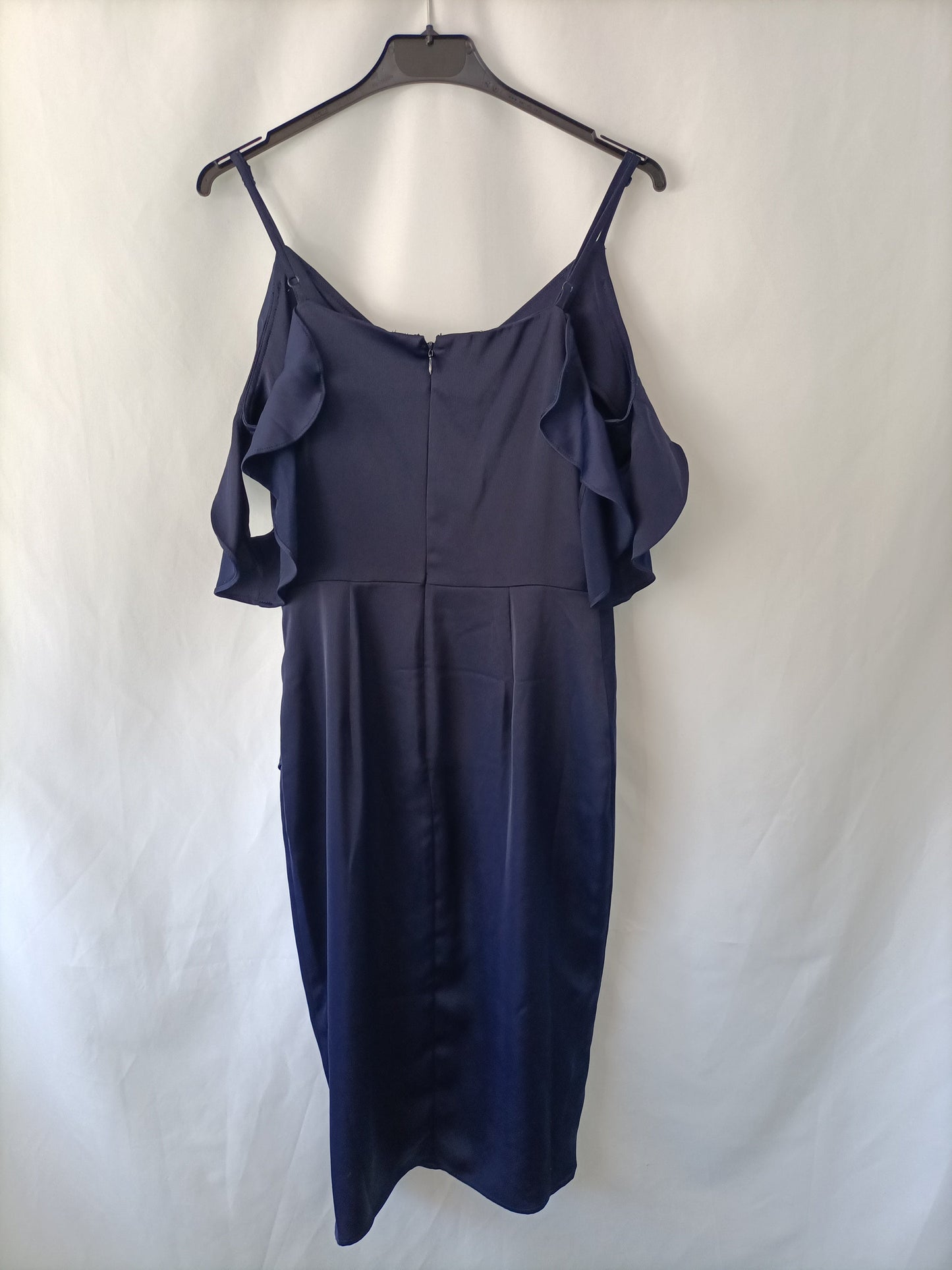 JUSTFUB. Blue midi dress T.s