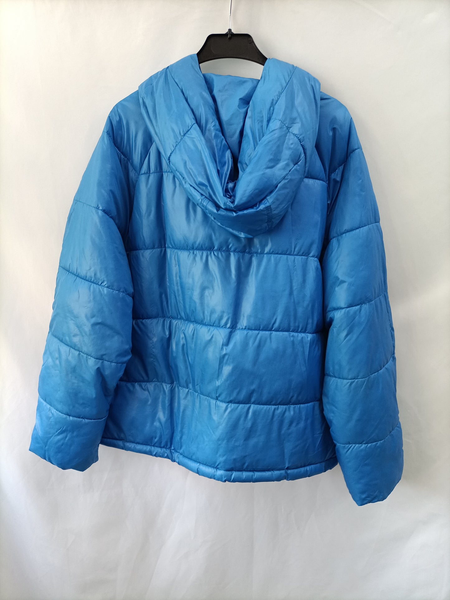 ZARA. Plumas ligero azul T.xs/s