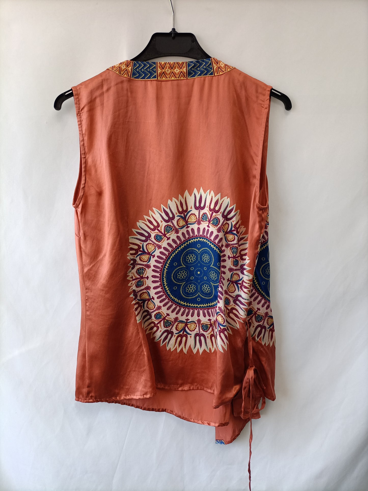 NAFNAF. Ethnic silk blouse Tm