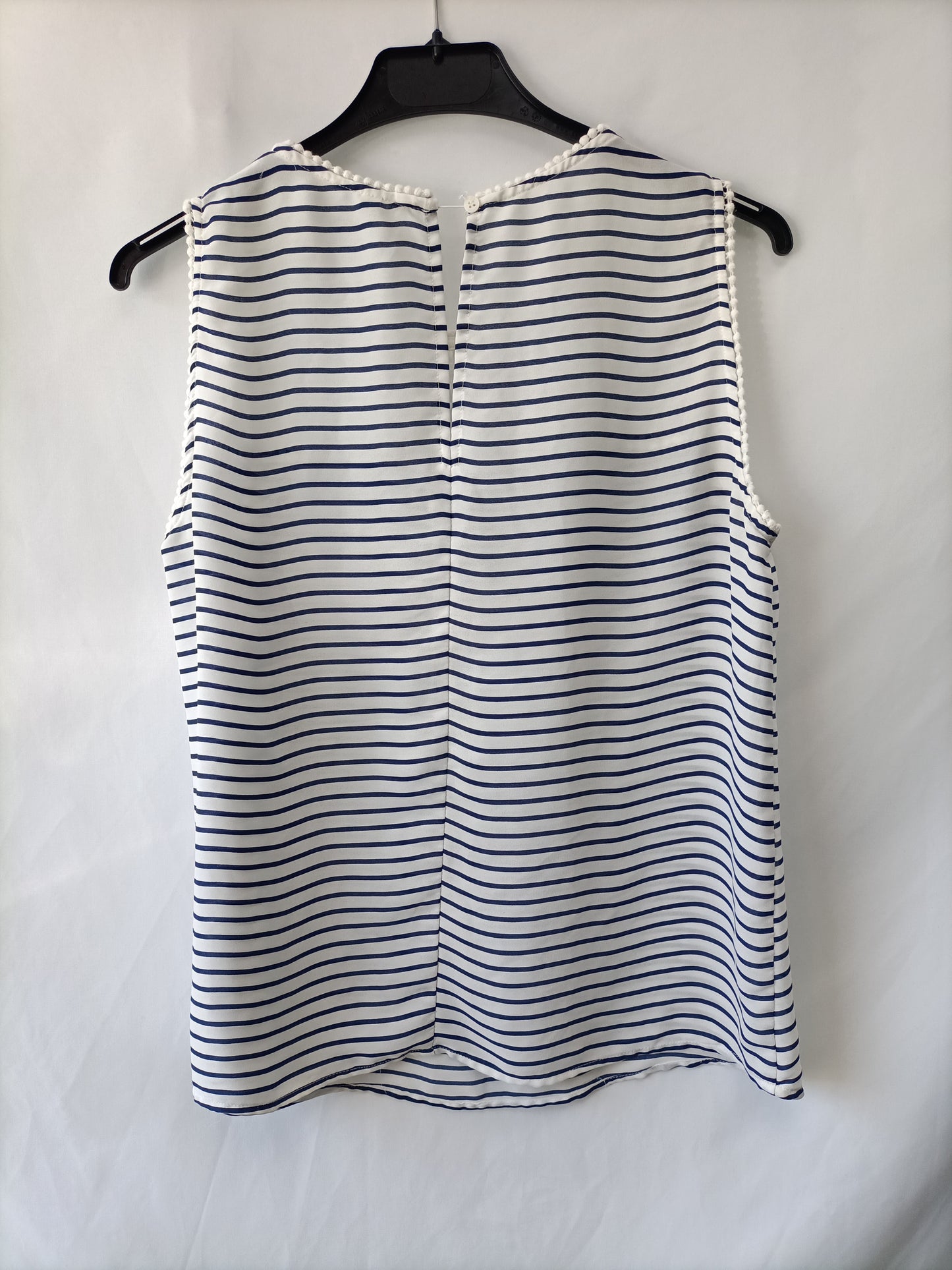 STRADIVARIUS. Striped shoulder top Tm