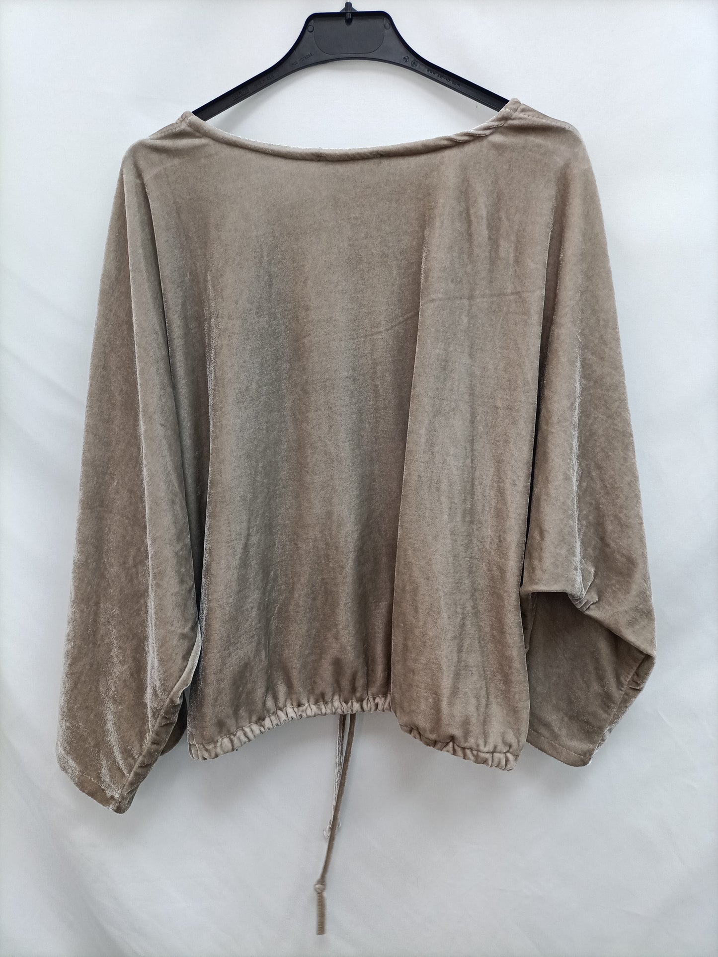 OTRAS. Chaqueta beige terciopelo T.u(m)