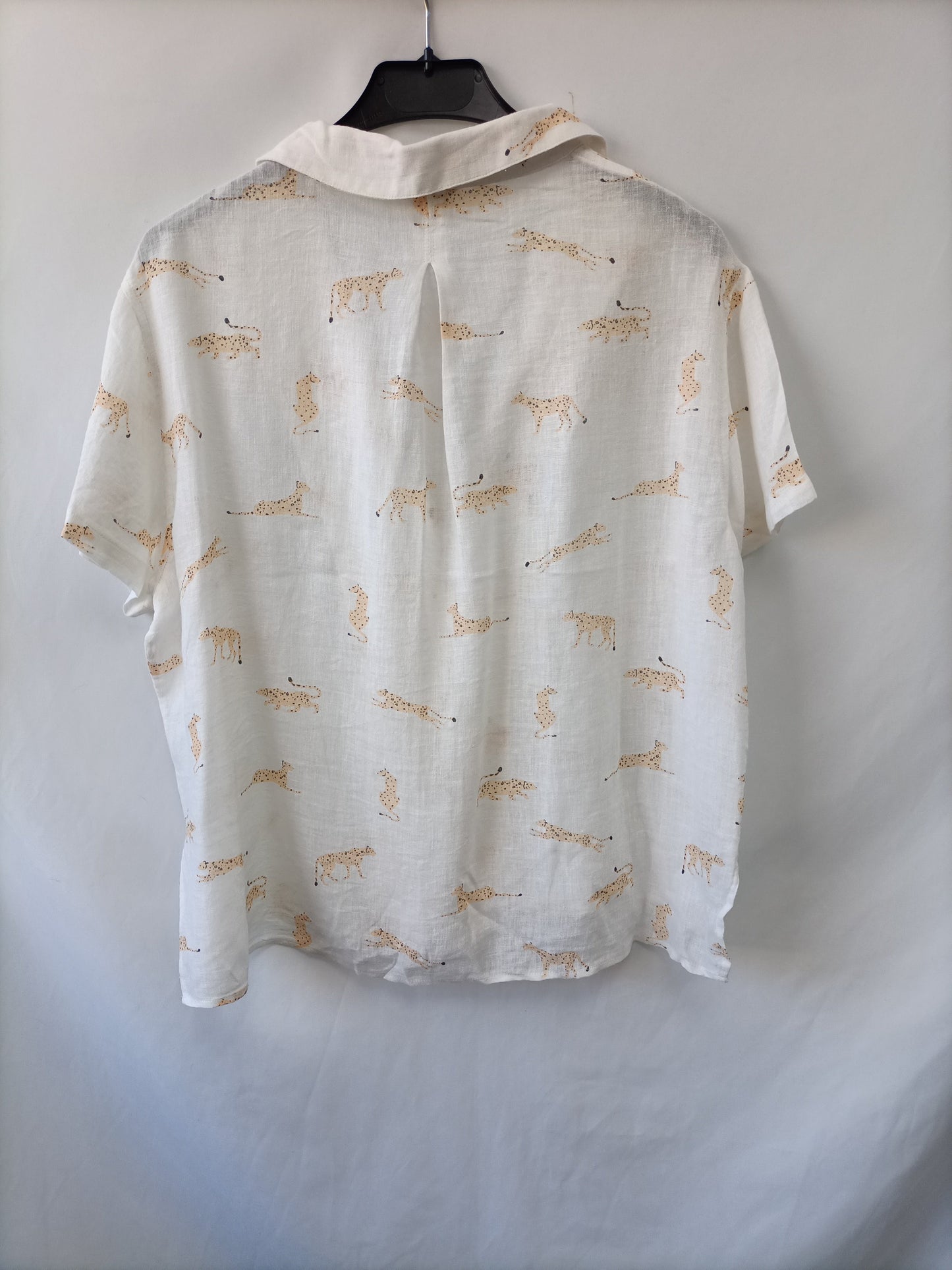 RAILS. Blusa lino tigres T.s