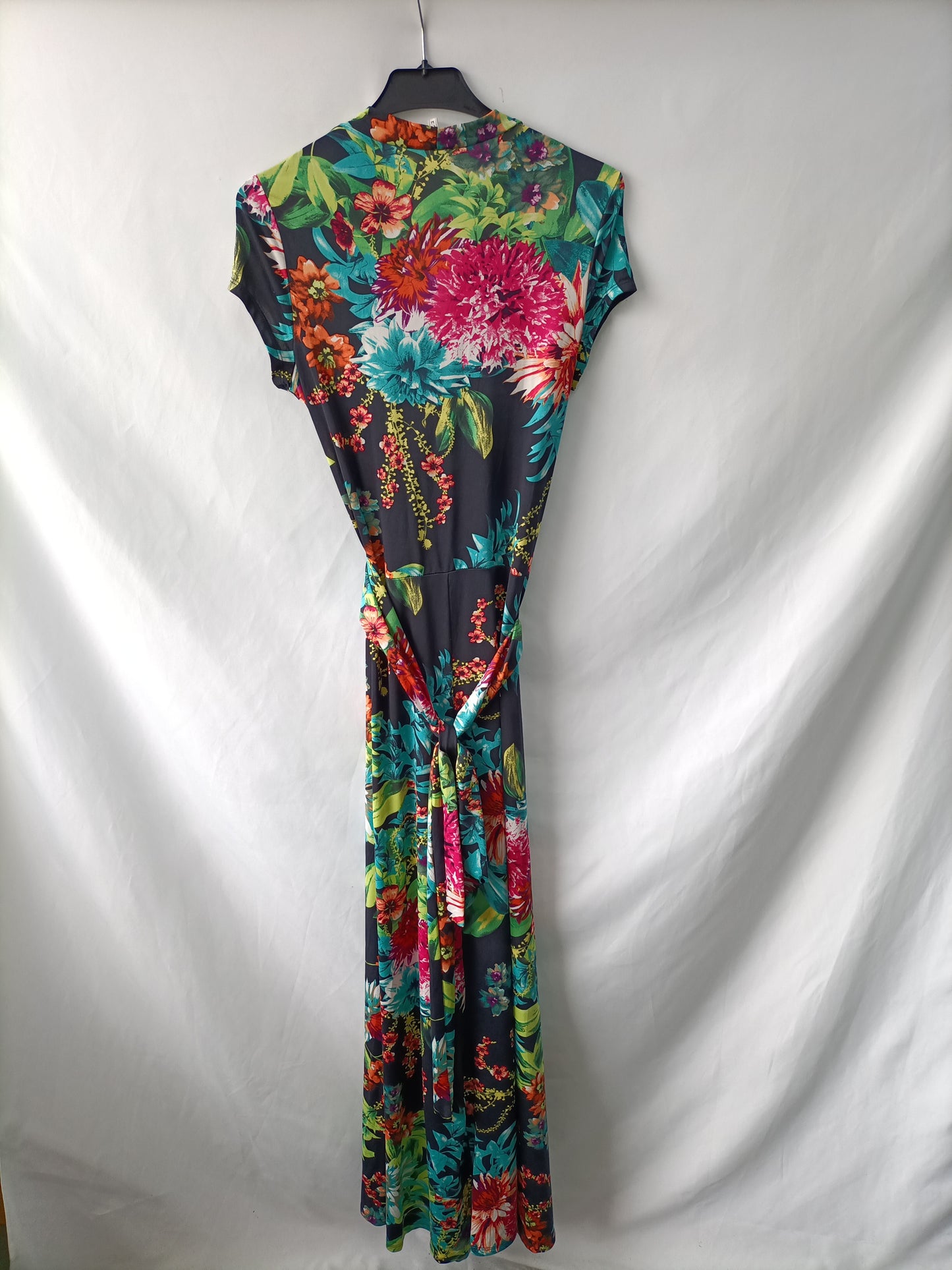 BLU GIRLS. Vestido largo flores T.m