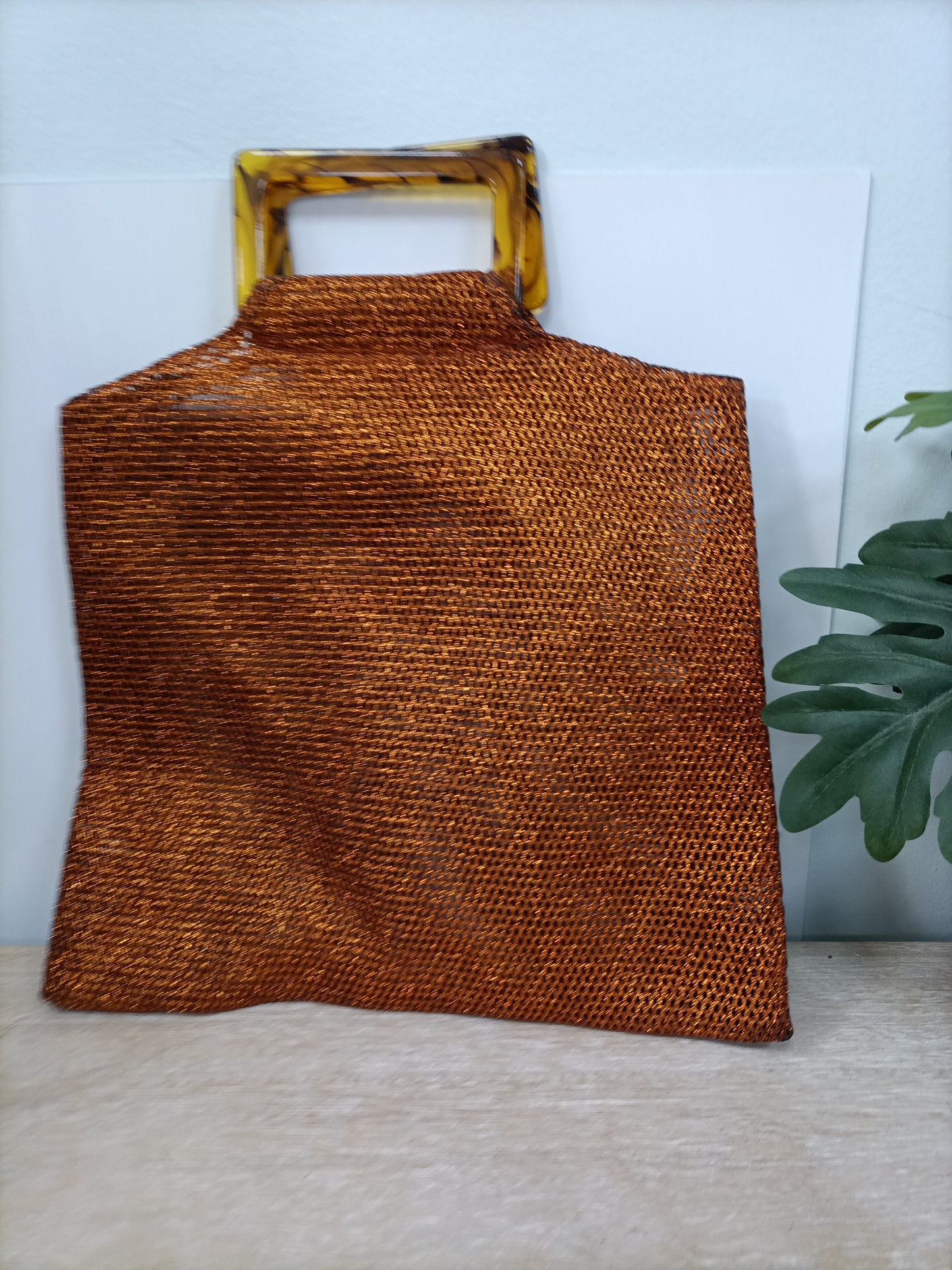 BECK SÖNDERGAAARD. Bolso red naranja