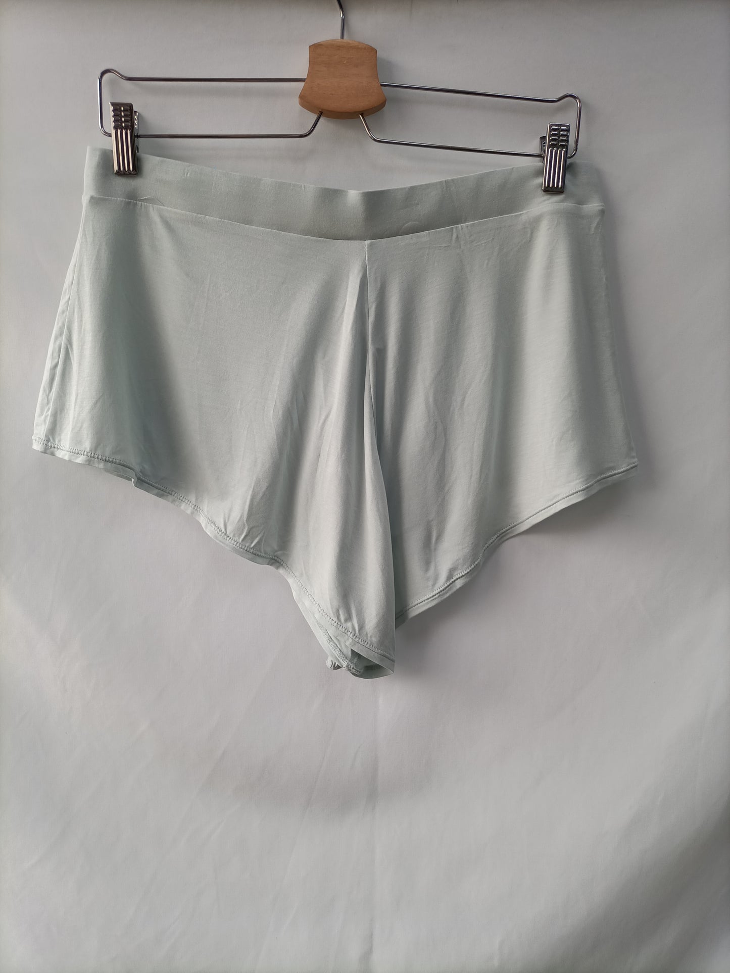 OYSHO. Pantalón verde elástico T.l