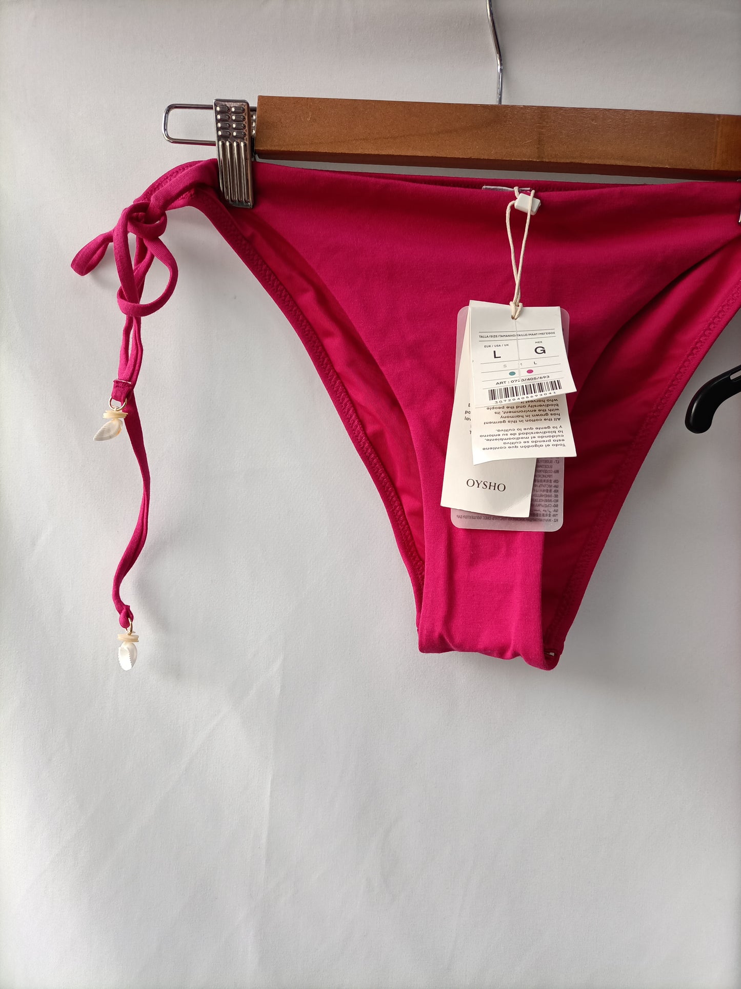 OYSHO. Bikini rosa T.l