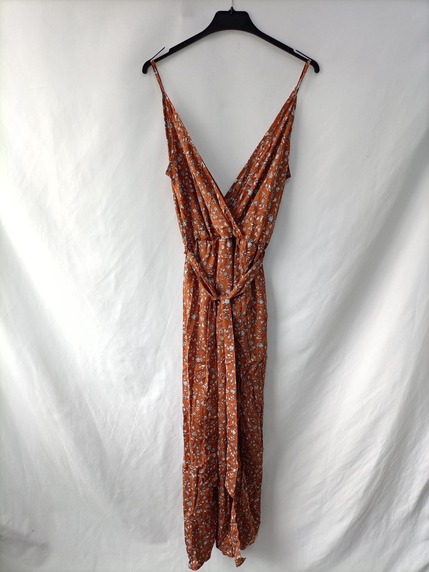 OTRAS. Vestido midi flores T.u(s)