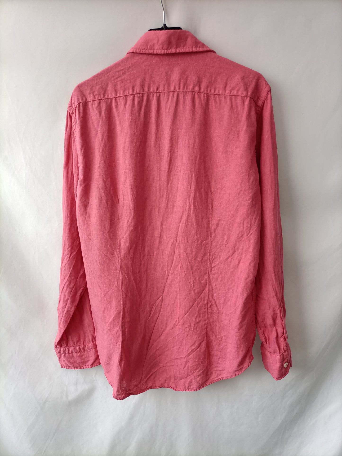 TIPI TENT. Camisa rosa linoTu(s) (hombre)