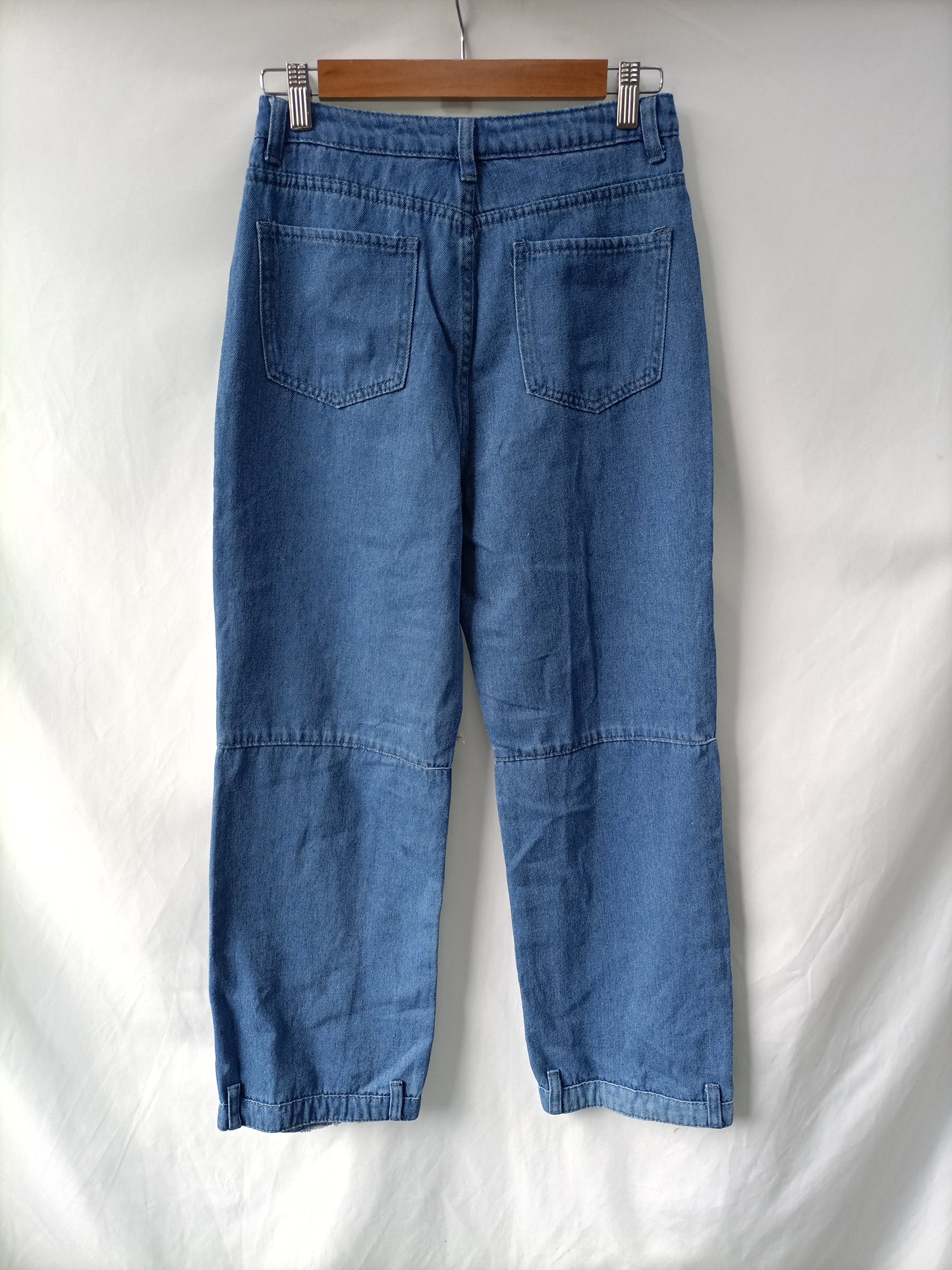 OTRAS. Pantalón flecos y bolsillos T.s