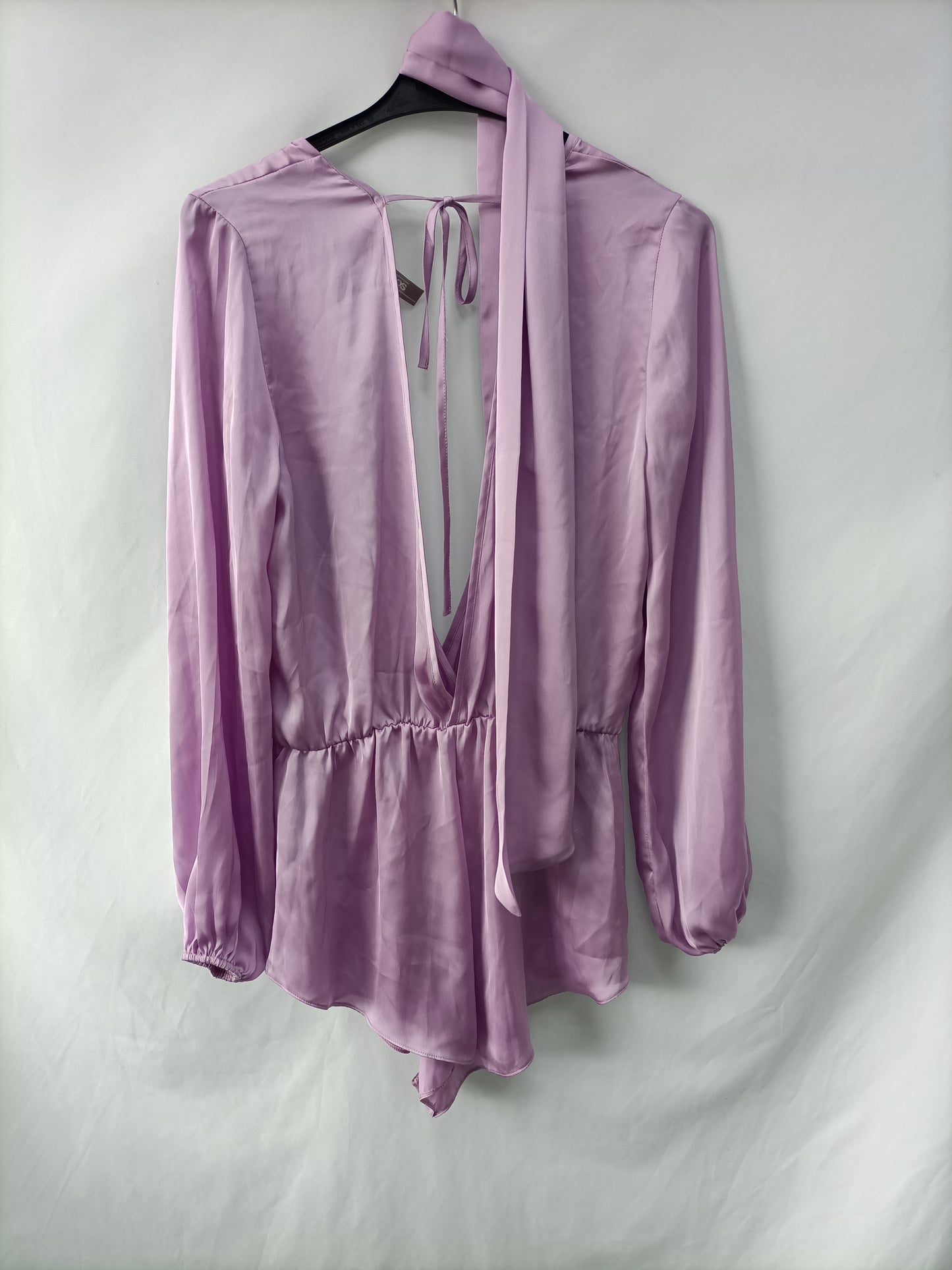 ASOS. Mono rosa fluido T.s