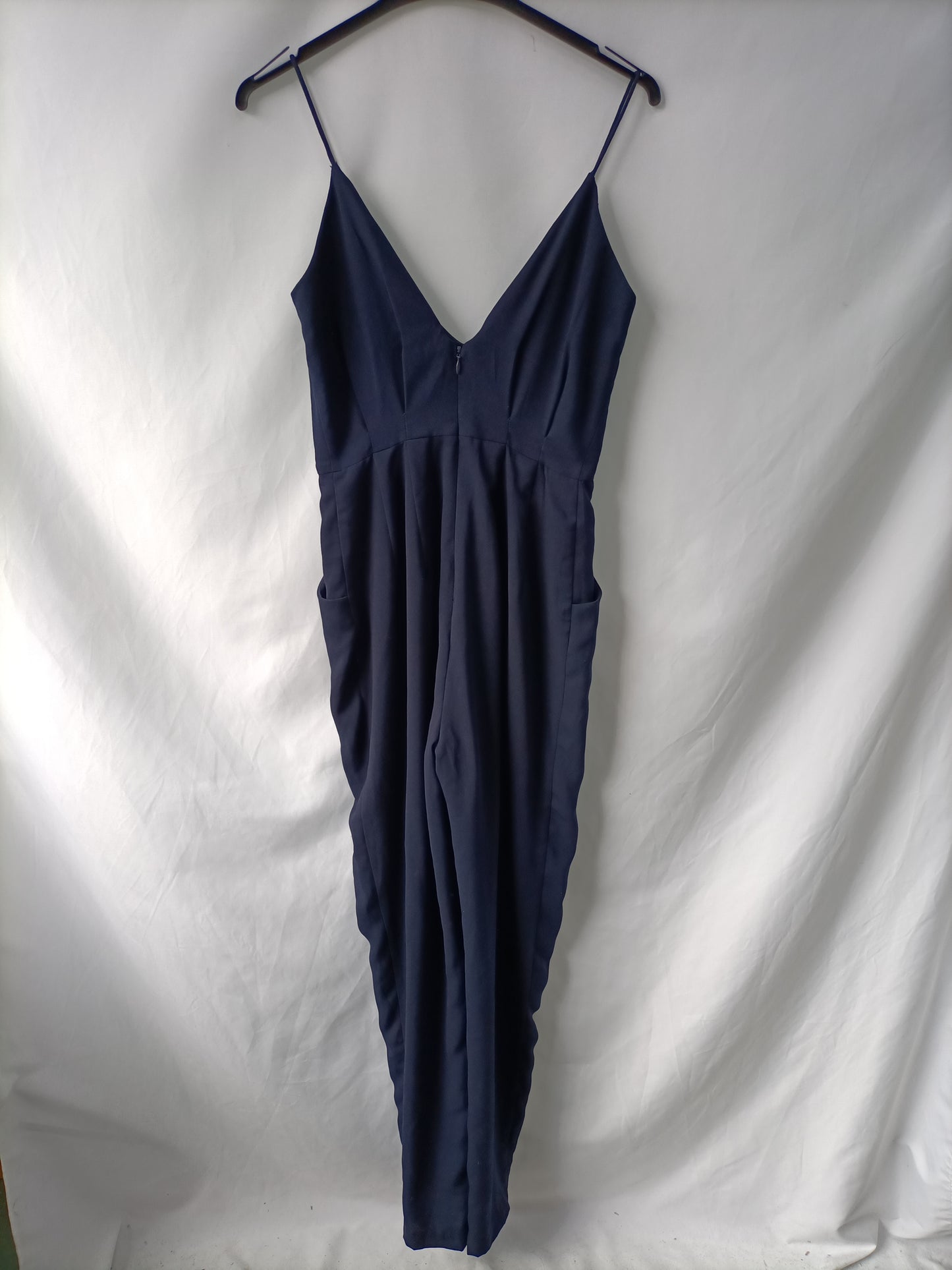 FINDERS KEEPERS. Mono Largo azul T xs