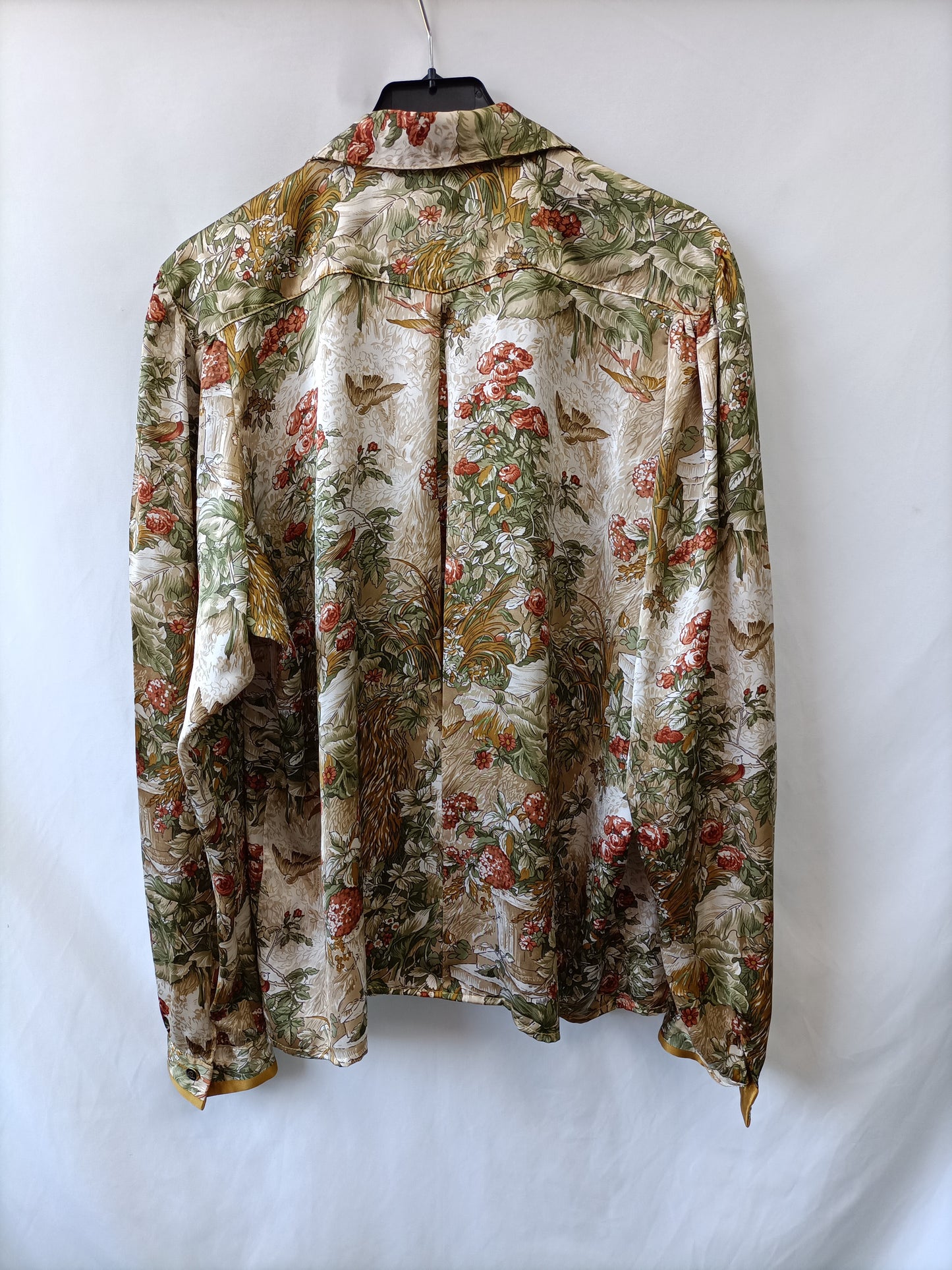 CARMEN MELERO. Blusa estampada T.46