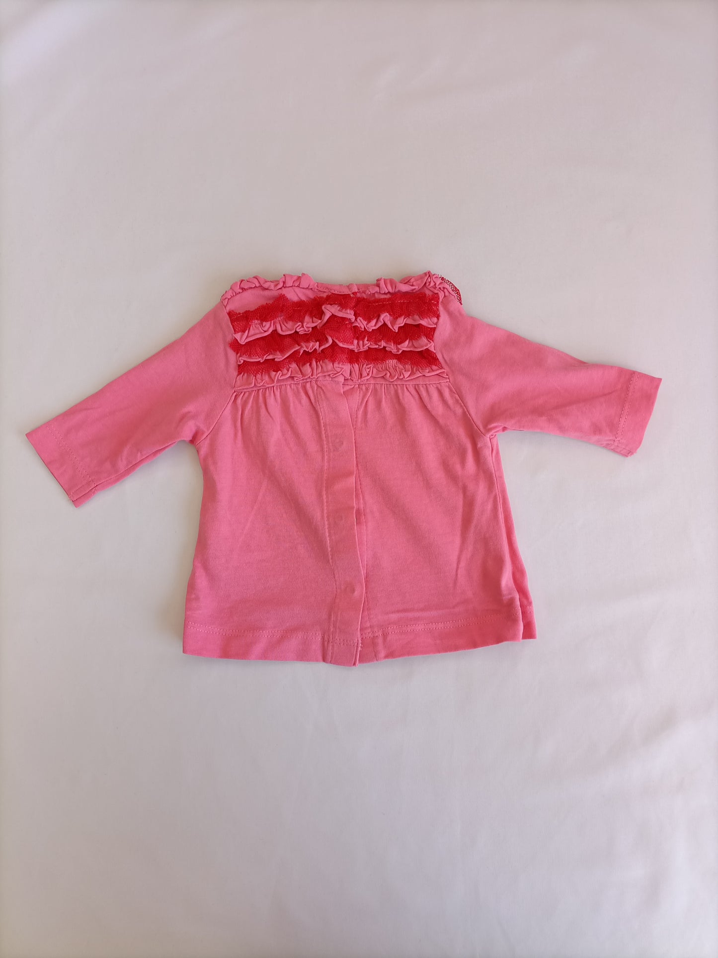 KITCHOUN. Camiseta volantes T.1 me