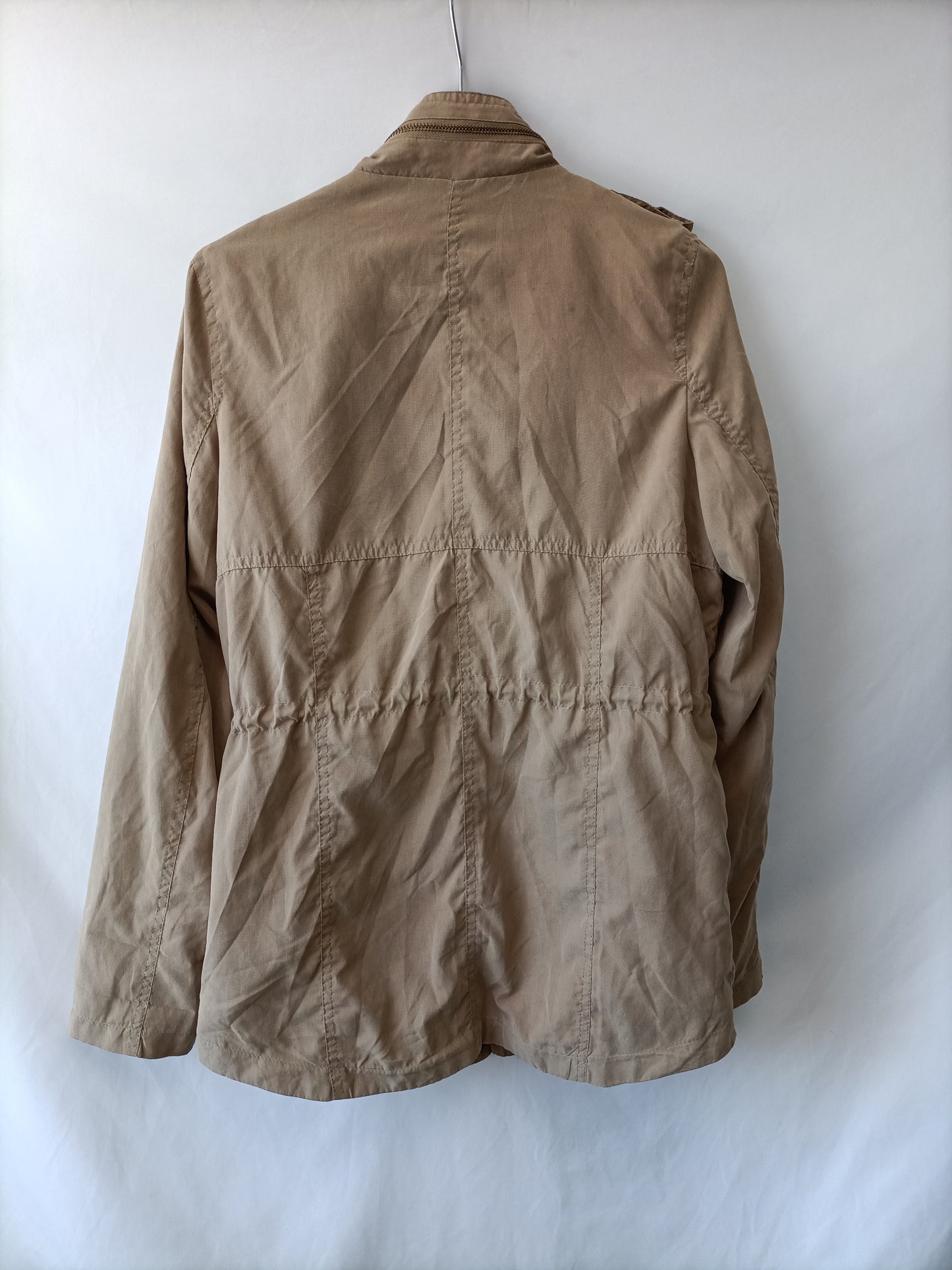 SHANA.Parka beige caza T.S