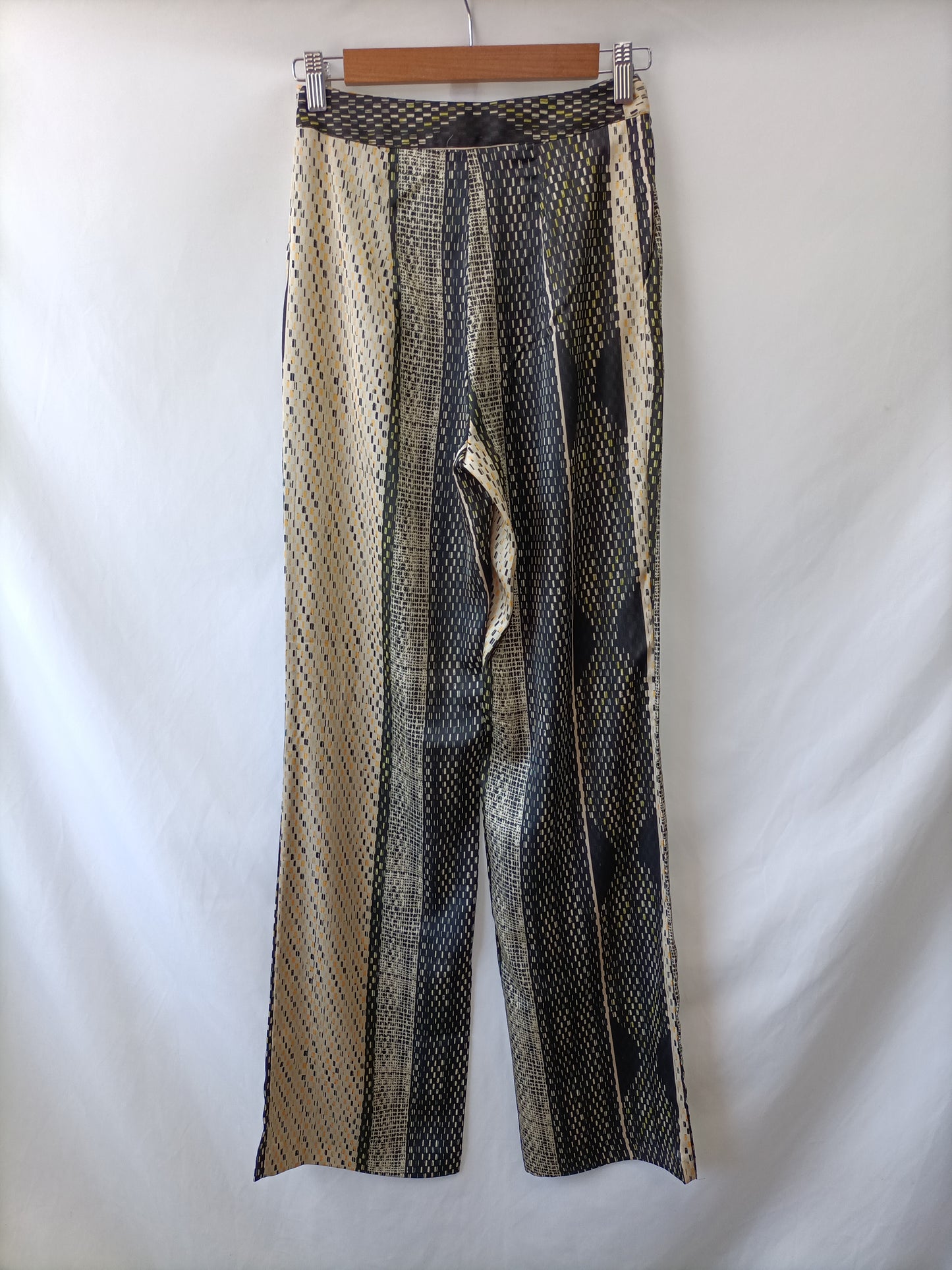 MARCIANO. Pantalón Palazzo estampado T.2(32)