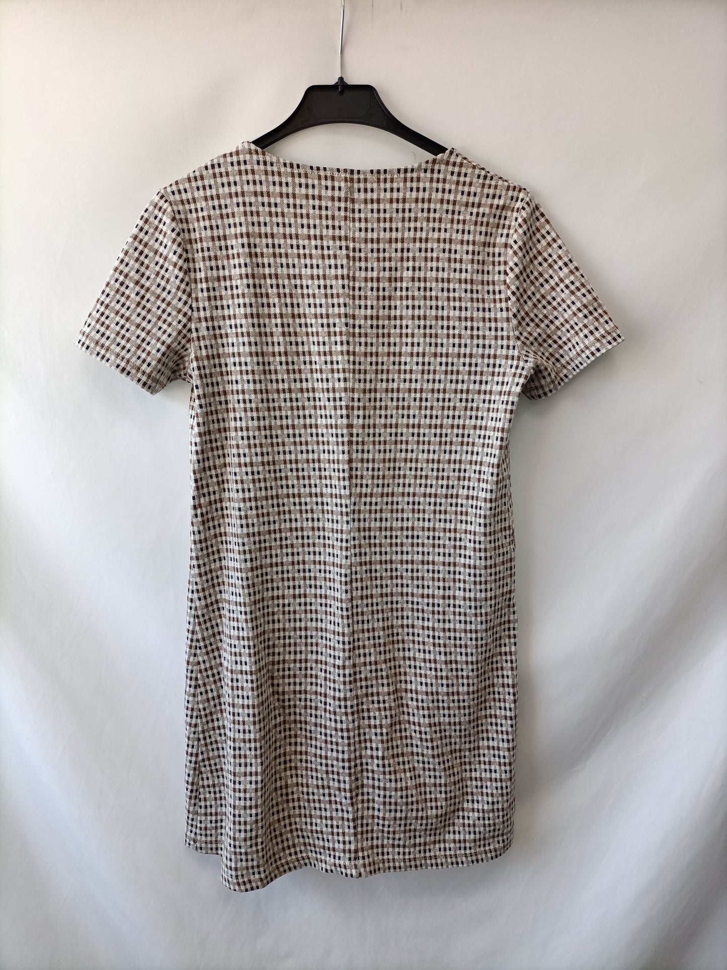 MANGO. Checkered Ts dress