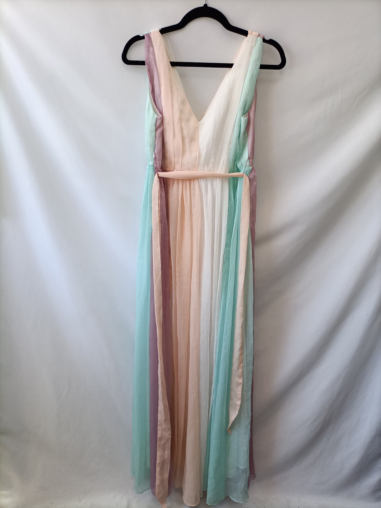 MIOH.Vestido largo tonos pastel T.M