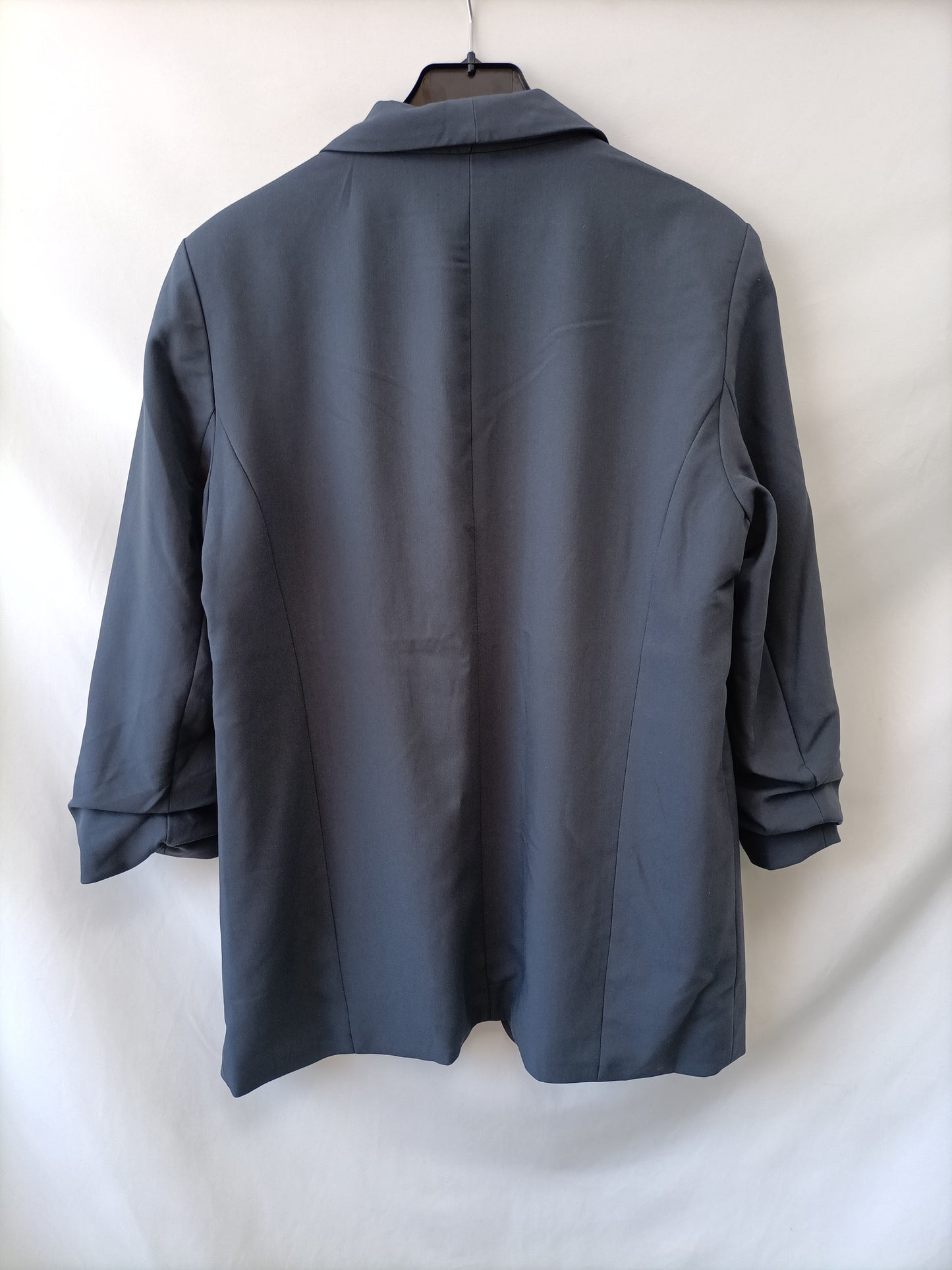 PIECES.Blue long blazer TL