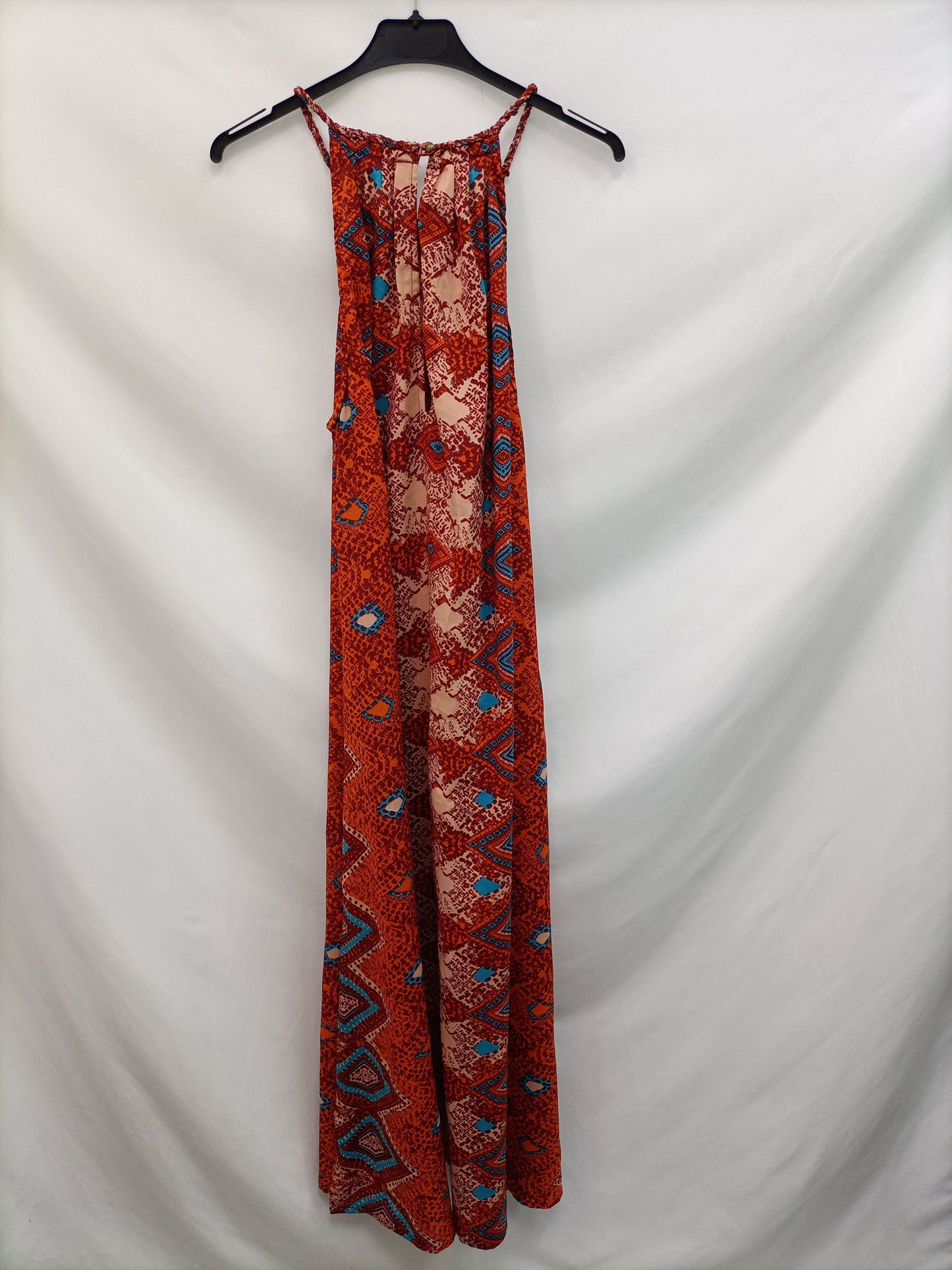 CON LUZ PROPIA. Vestido largo étnico T.m/l