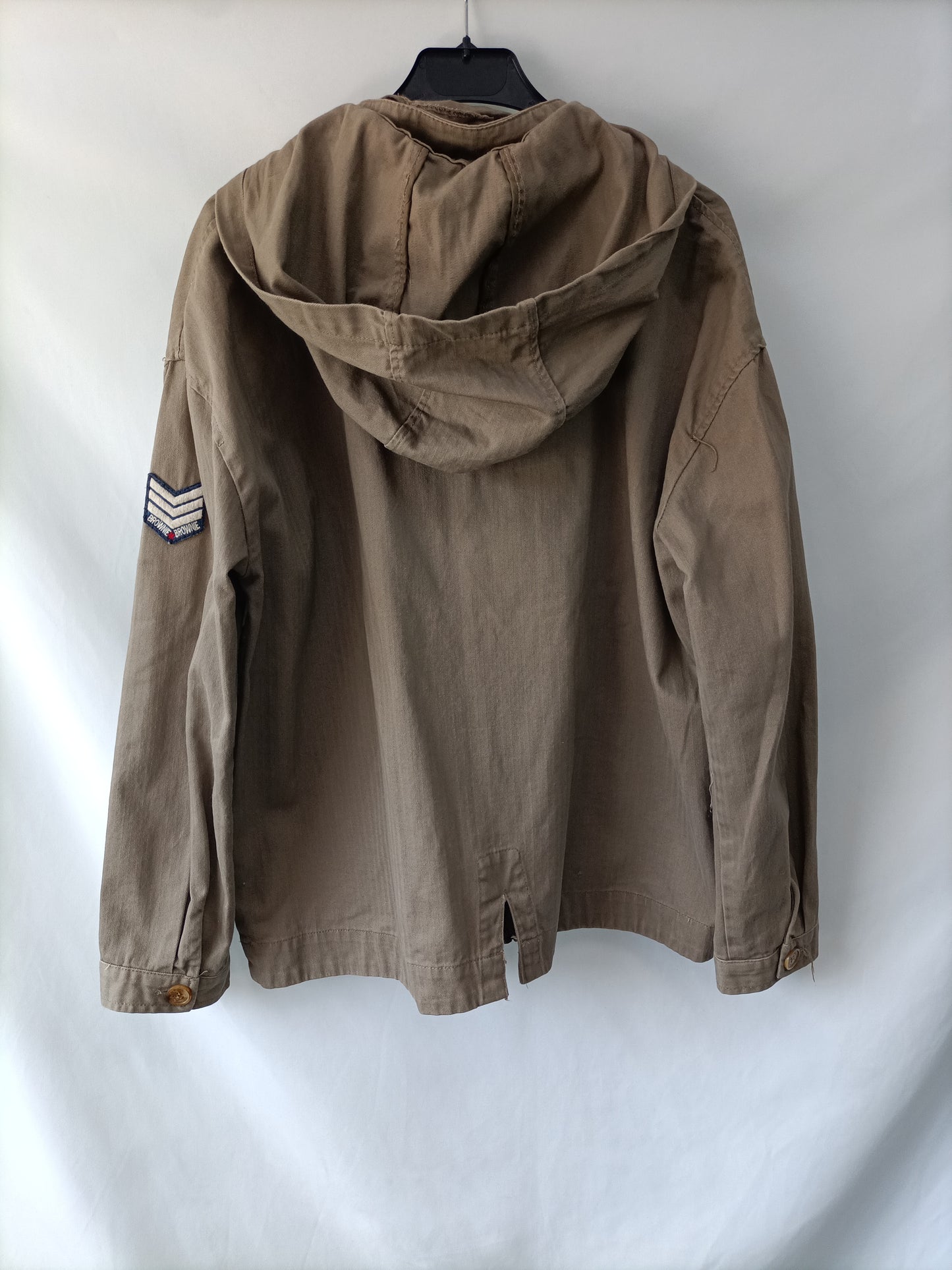 BROWNIE. Parka beige Jaspeada T.s/m