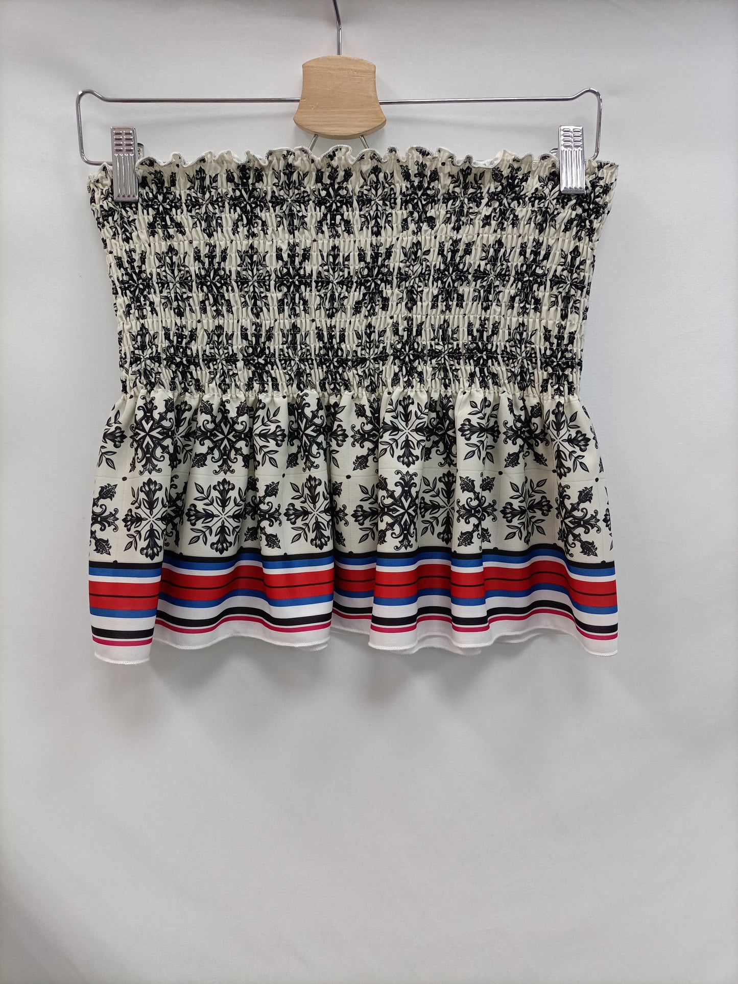 ZARA. Top nido de abeja T.M