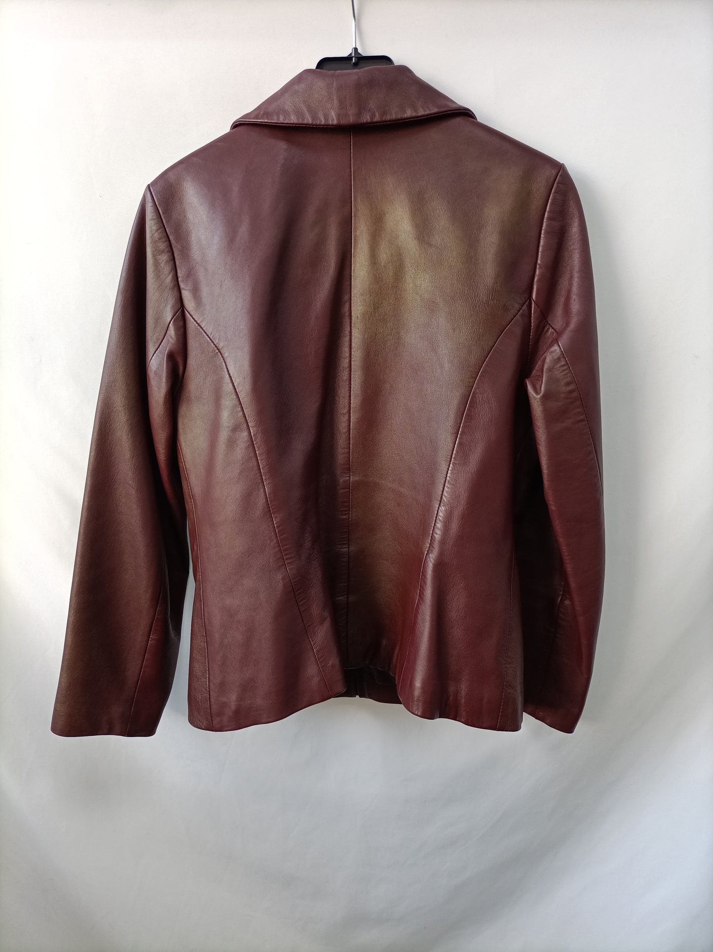 VINTAGE.Cazadora piel T.m