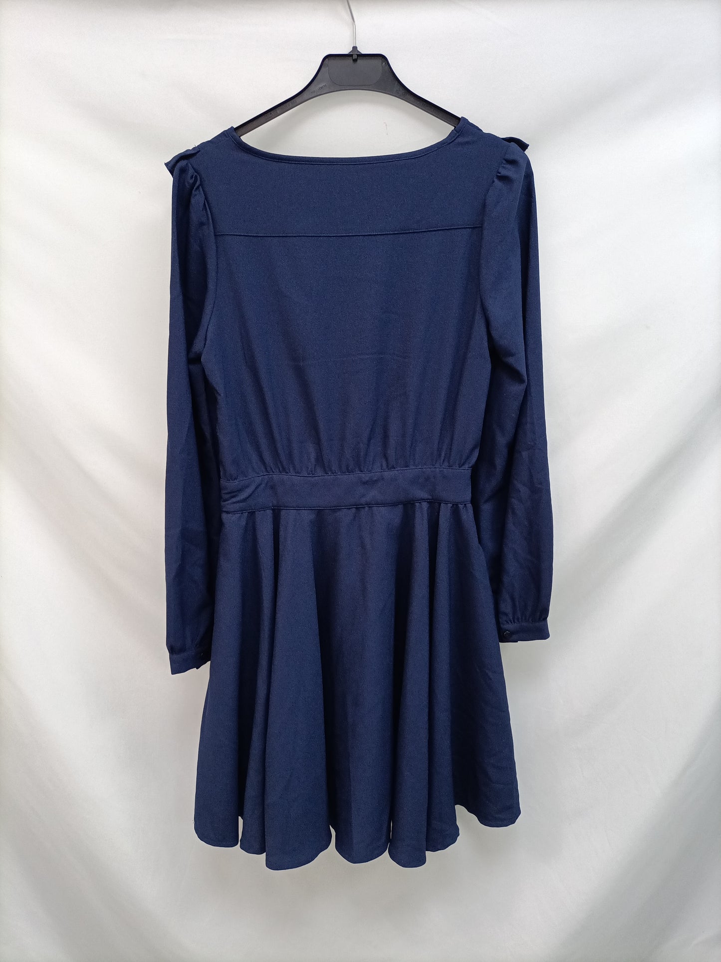 PEPA LOVES. Vestido azul volantes T.l