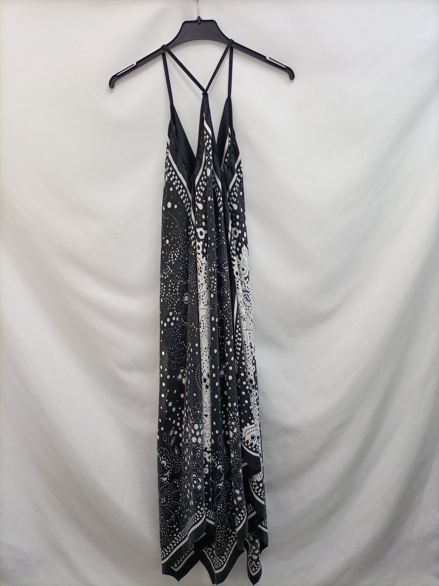 DONATTELO.Vestido largo pañuelo T.M