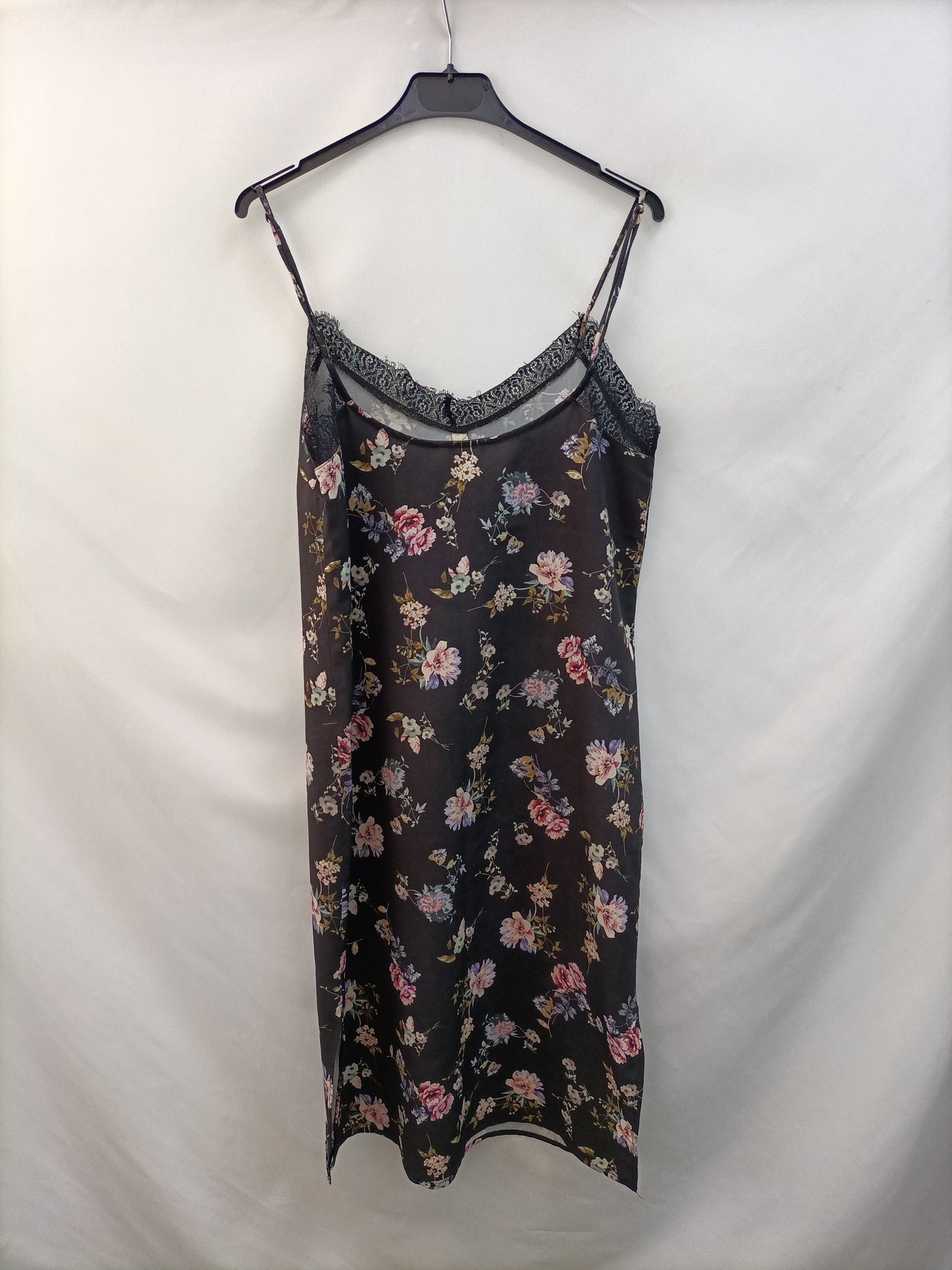 SPRINGFIELD. Vestido midi flores T.38