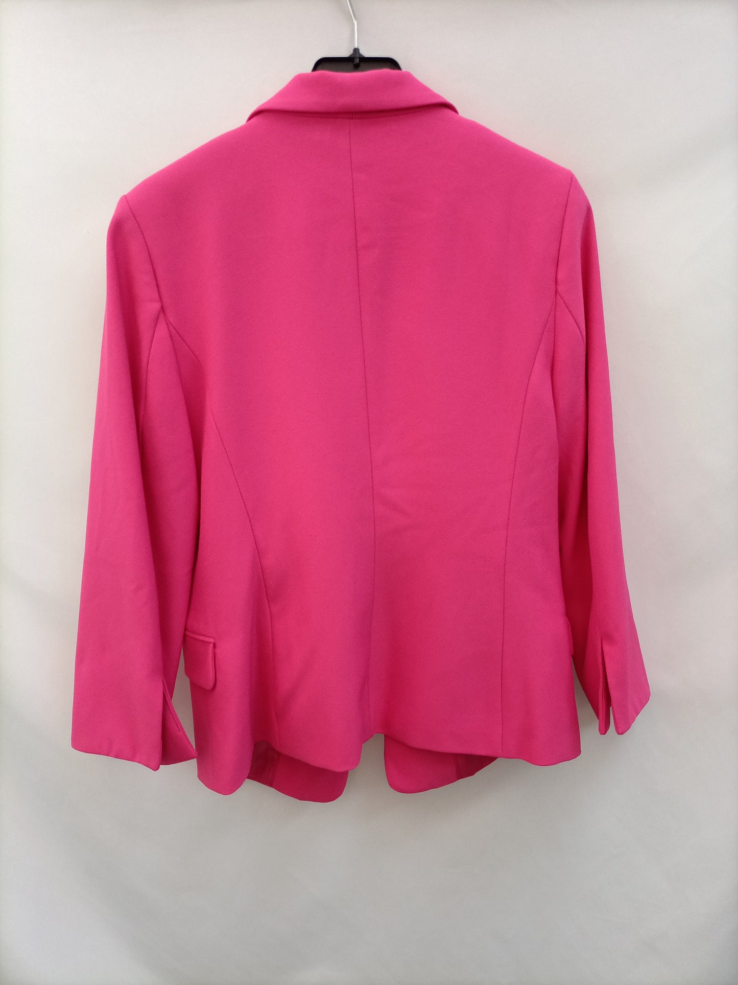 BERSHKA. Blazer fluida rosa T.m