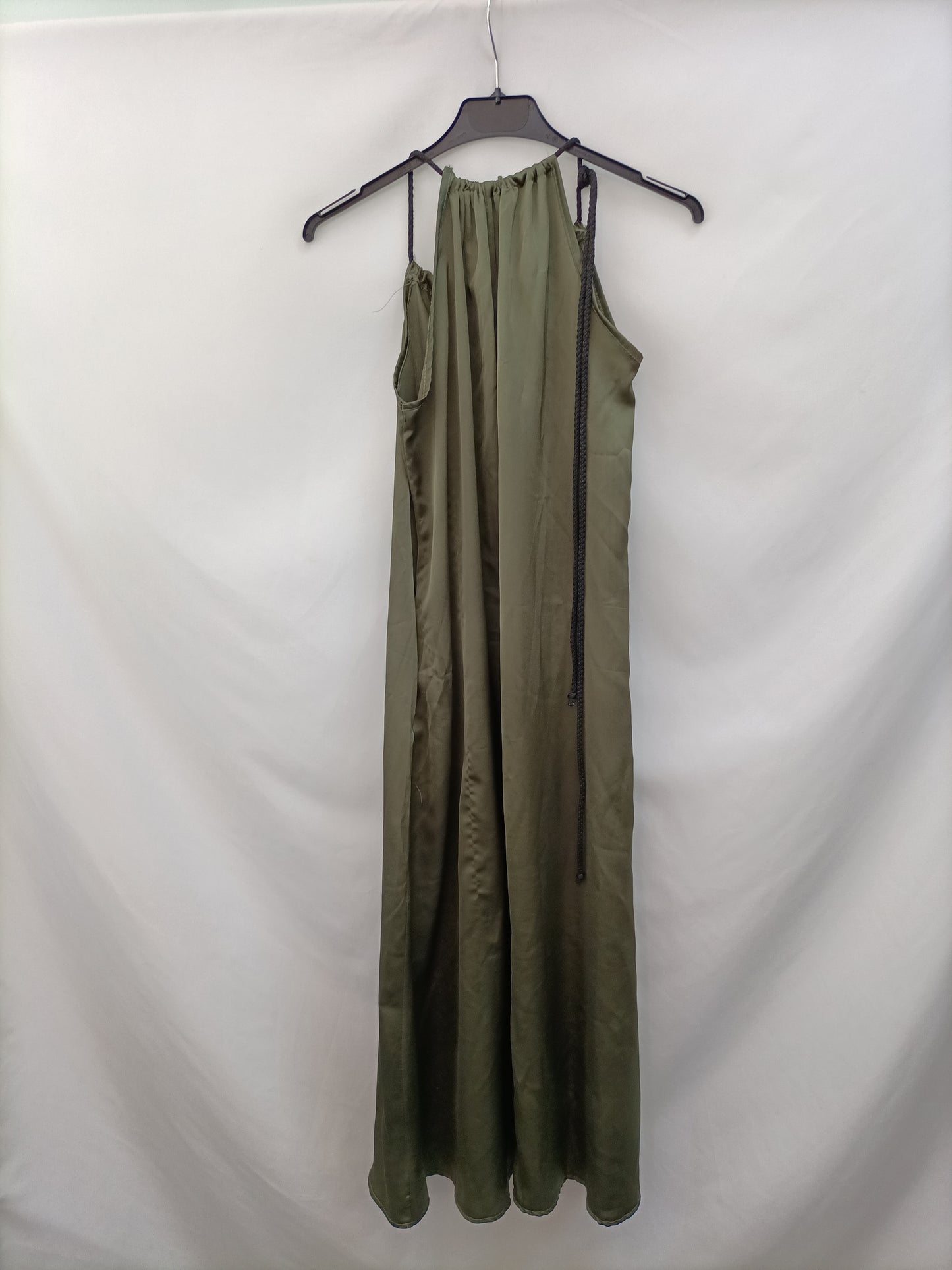 VALENTINA.Vestido verde oversized T.34