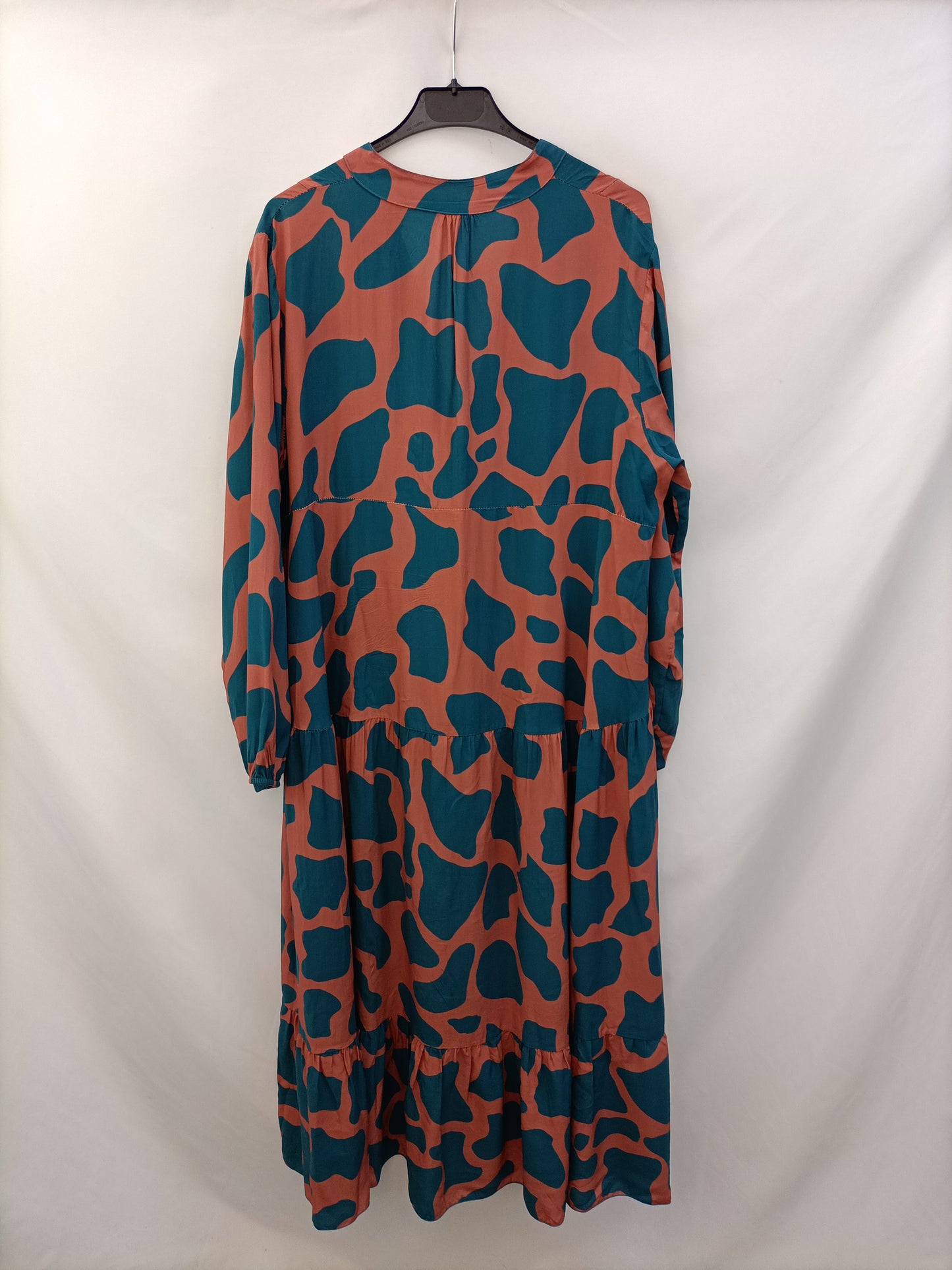 OTRAS.Vestido largo estampado TU