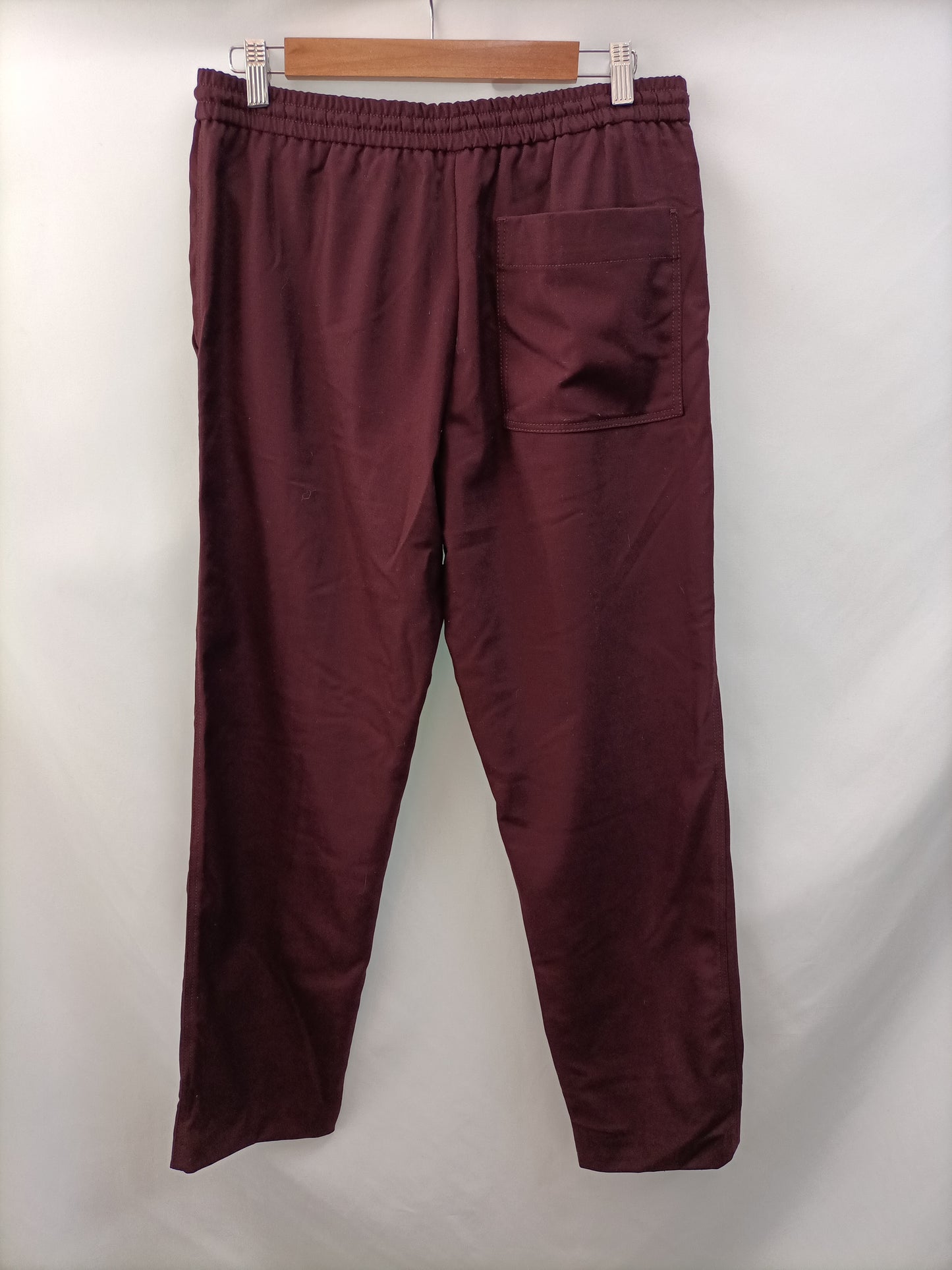 MANGO. Burgundy trousers Tm