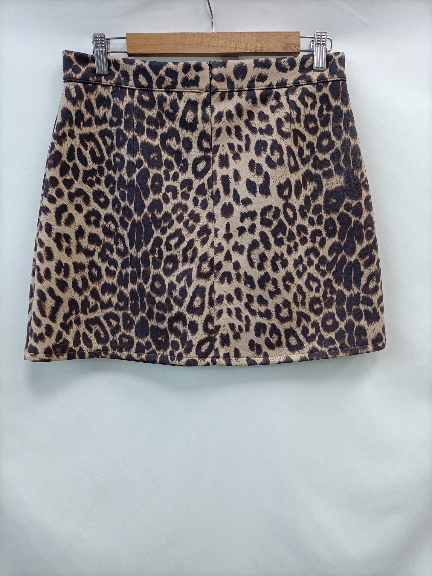 OTRAS.Falda corta animal print T.XL